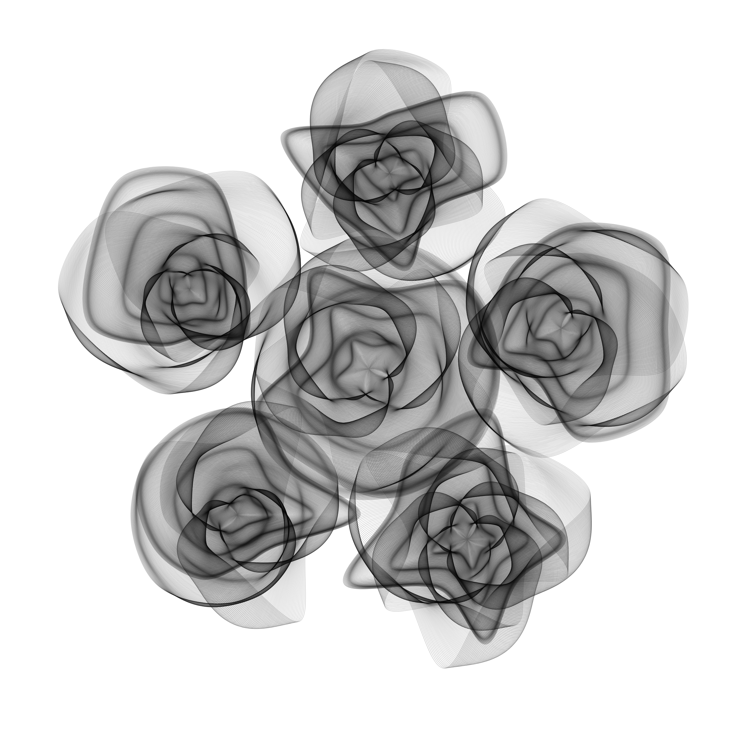 Art Blocks - Art Blocks v2 - Flowers #2876 - NFT # 116002876