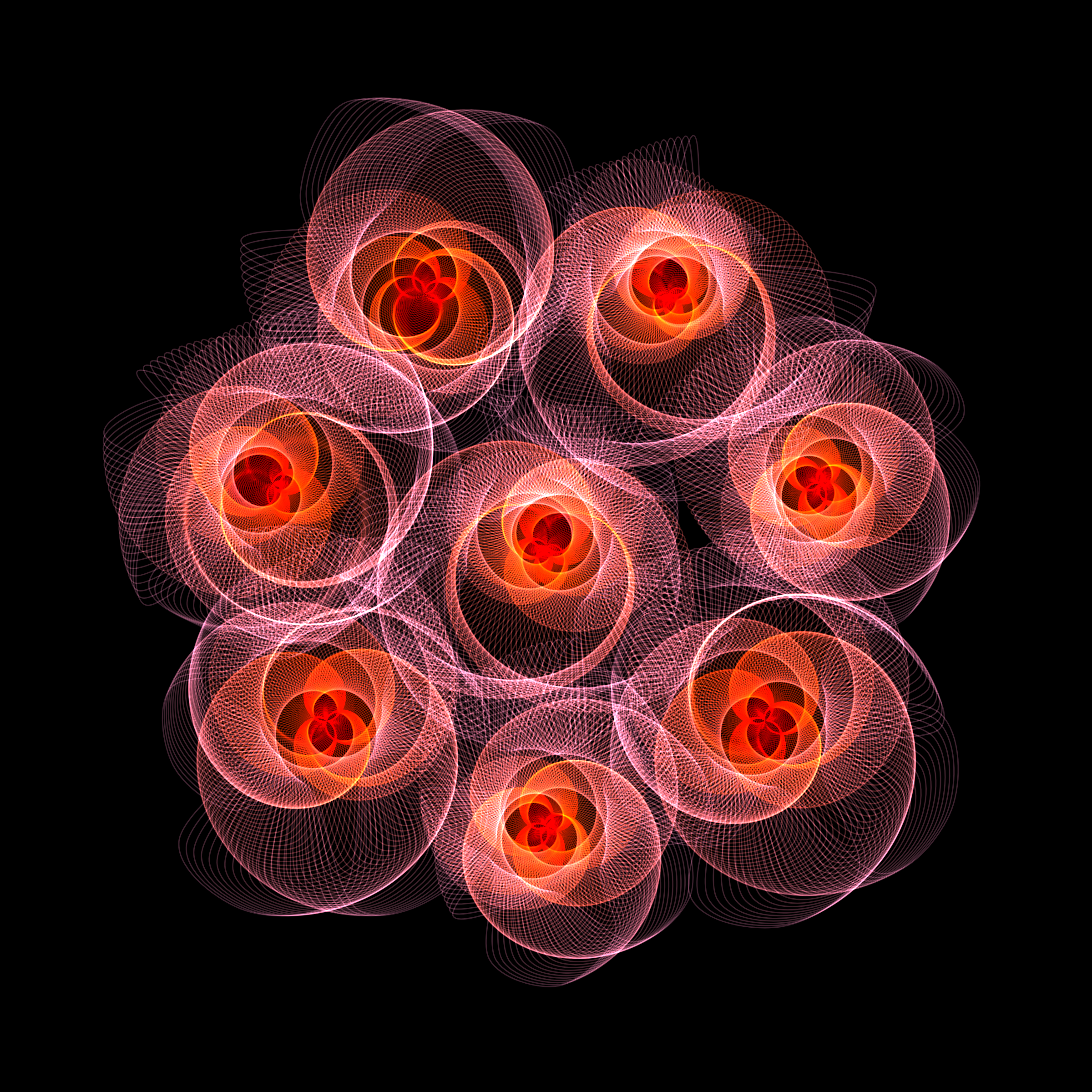 Art Blocks - Art Blocks v2 - Flowers #2880 - NFT # 116002880