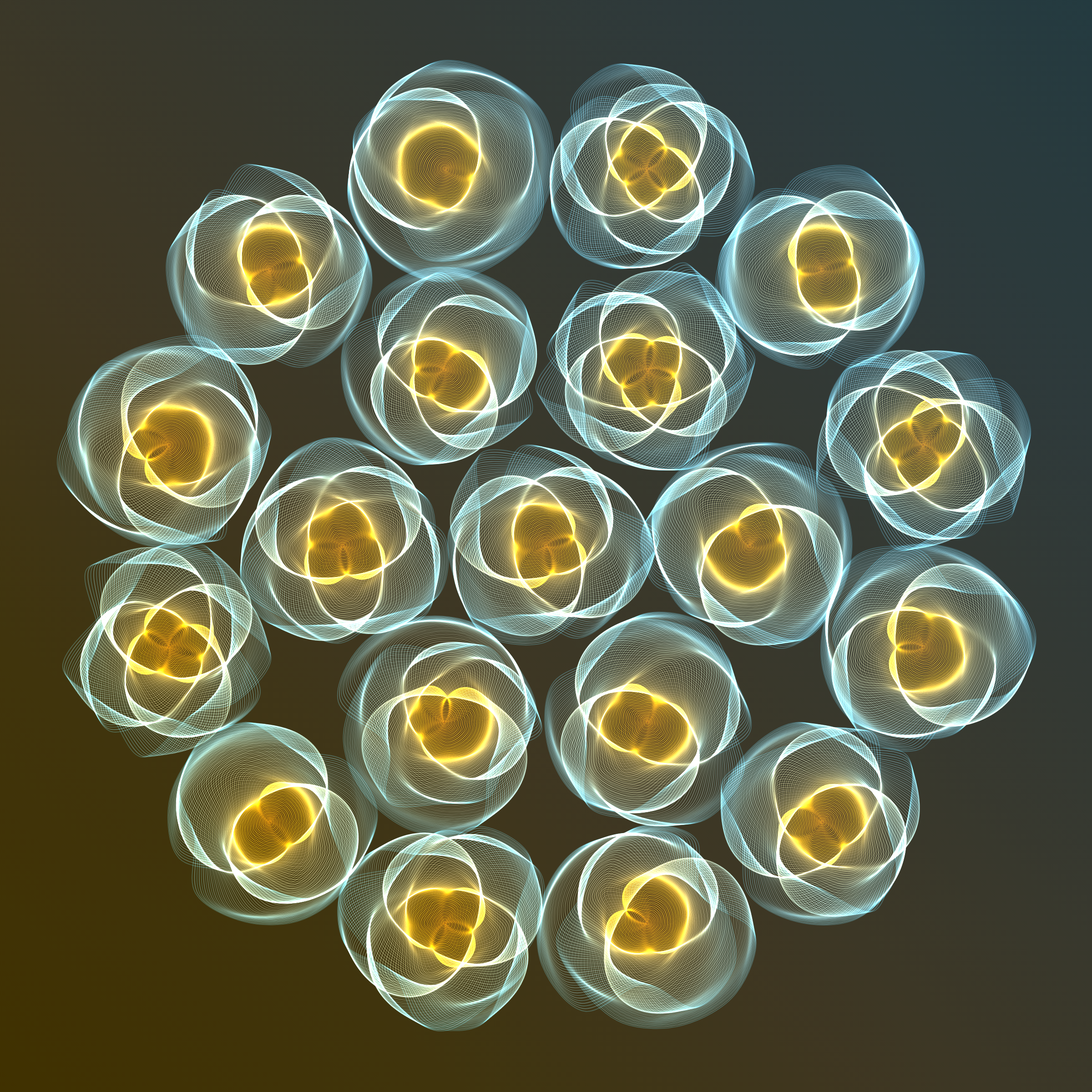 Art Blocks - Art Blocks v2 - Flowers #2884 - NFT # 116002884