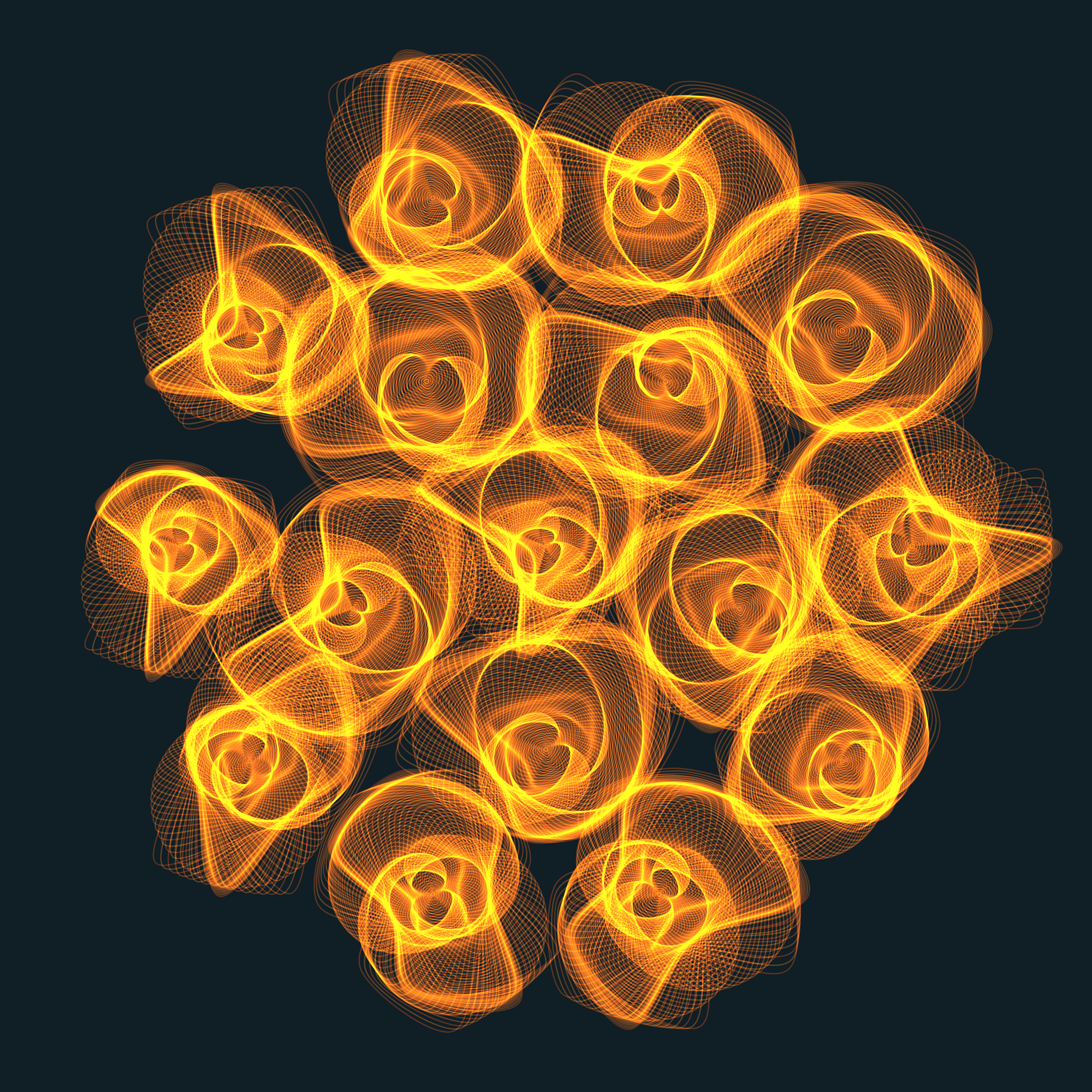 Art Blocks - Art Blocks v2 - Flowers #2888 - NFT # 116002888