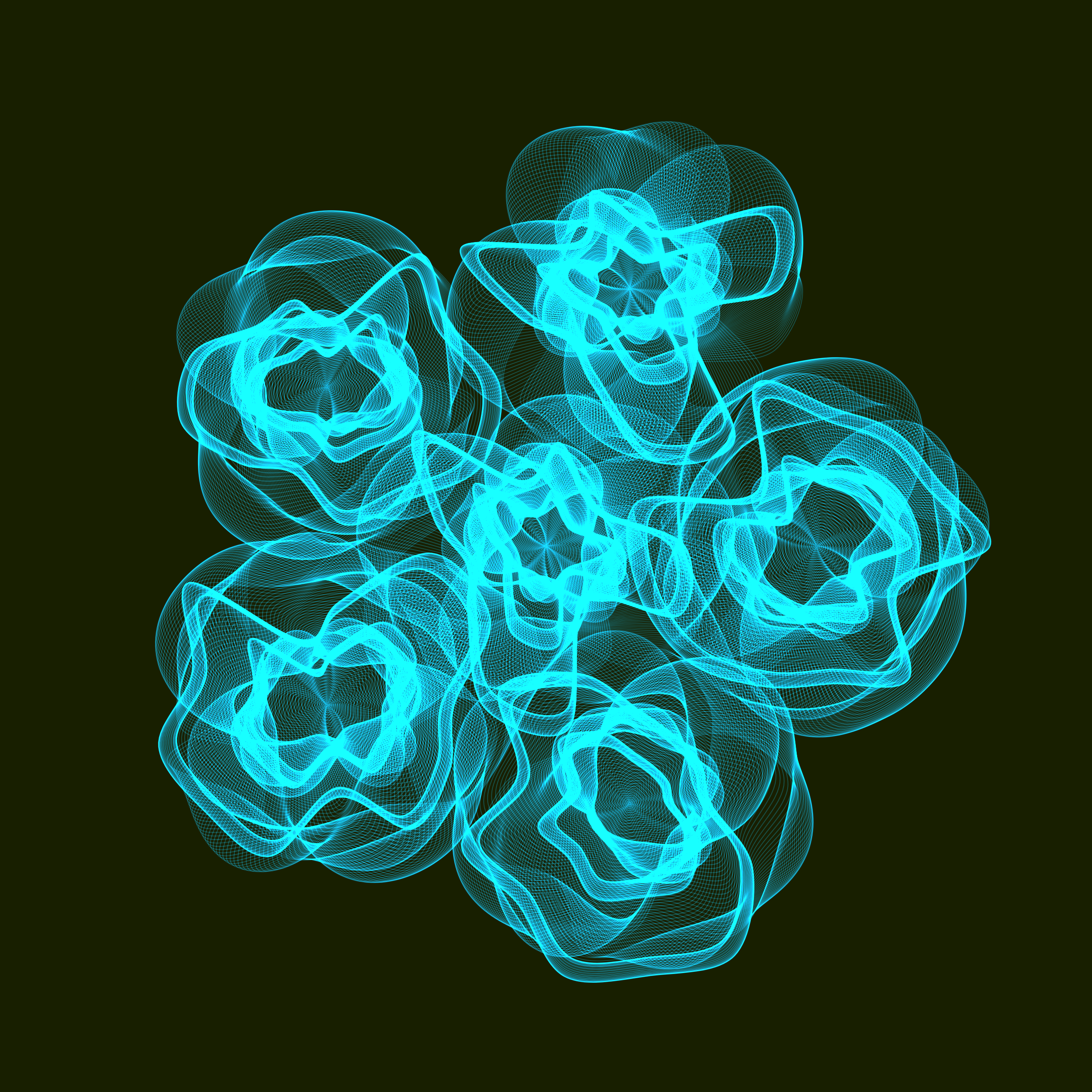 Art Blocks - Art Blocks v2 - Flowers #2891 - NFT # 116002891