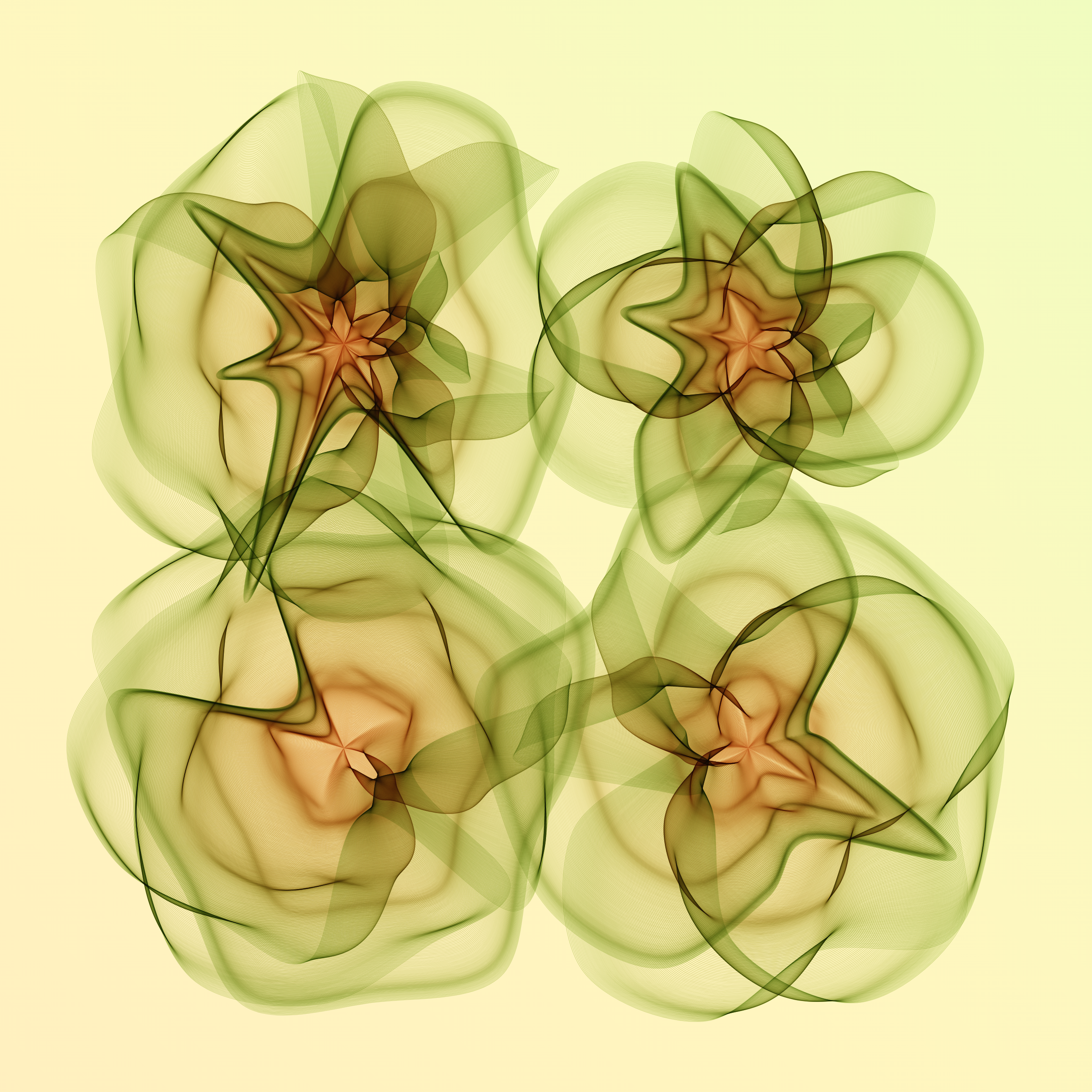 Art Blocks - Art Blocks v2 - Flowers #2896 - NFT # 116002896