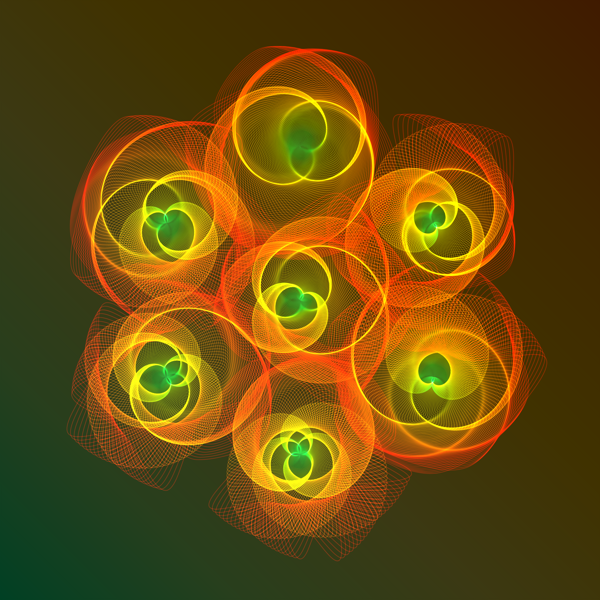 Art Blocks - Art Blocks v2 - Flowers #2906 - NFT # 116002906