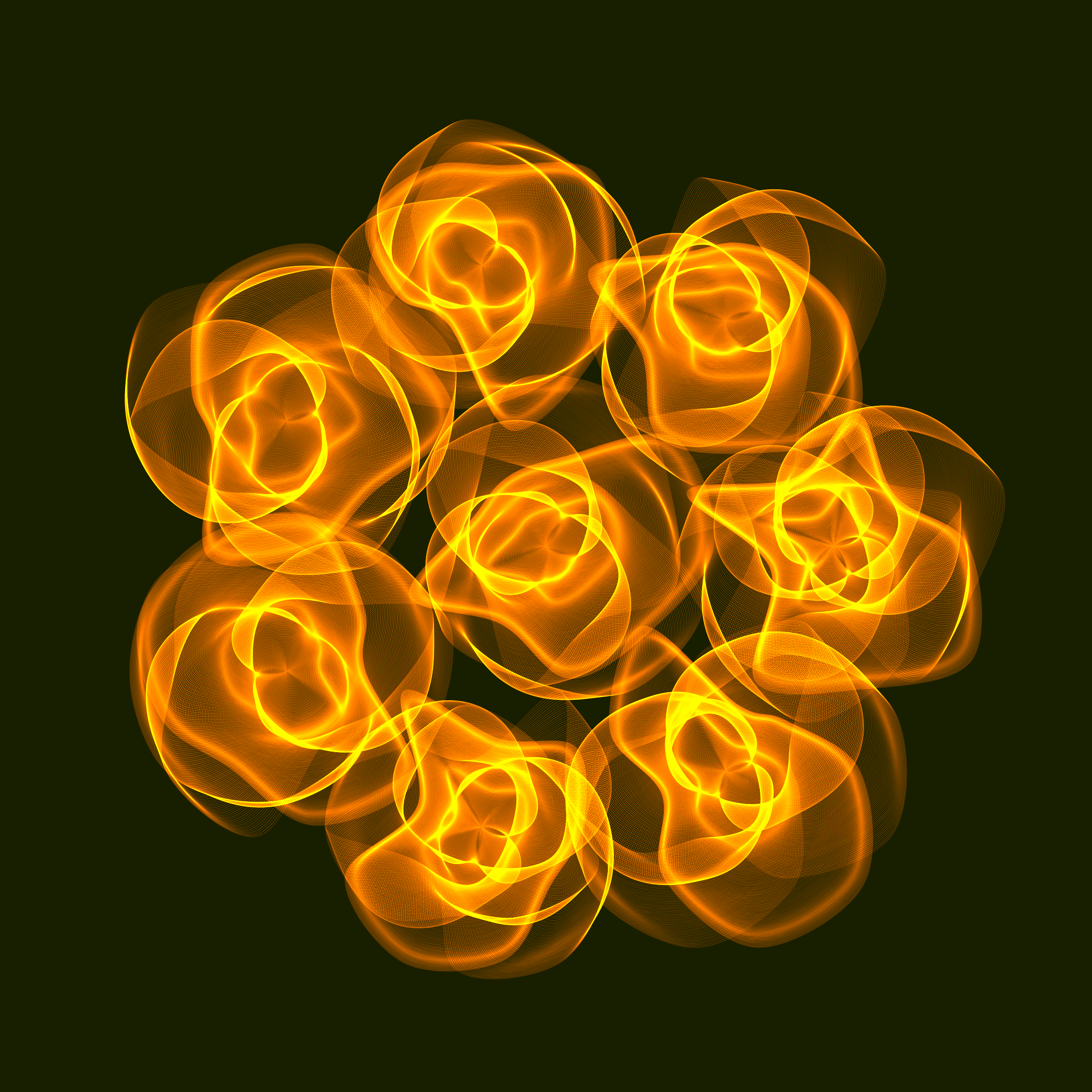 Art Blocks - Art Blocks v2 - Flowers #2910 - NFT # 116002910