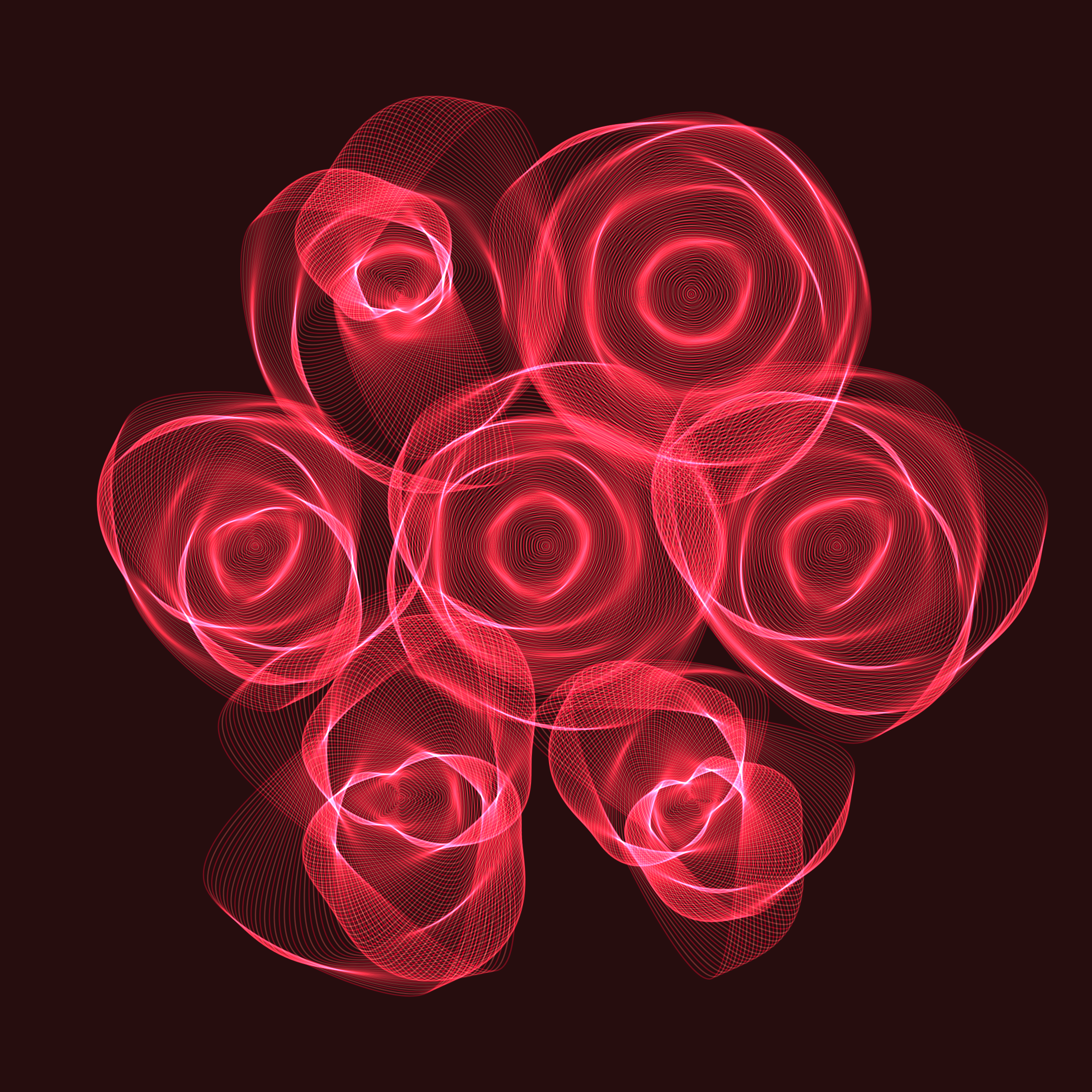 Art Blocks - Art Blocks v2 - Flowers #2912 - NFT # 116002912