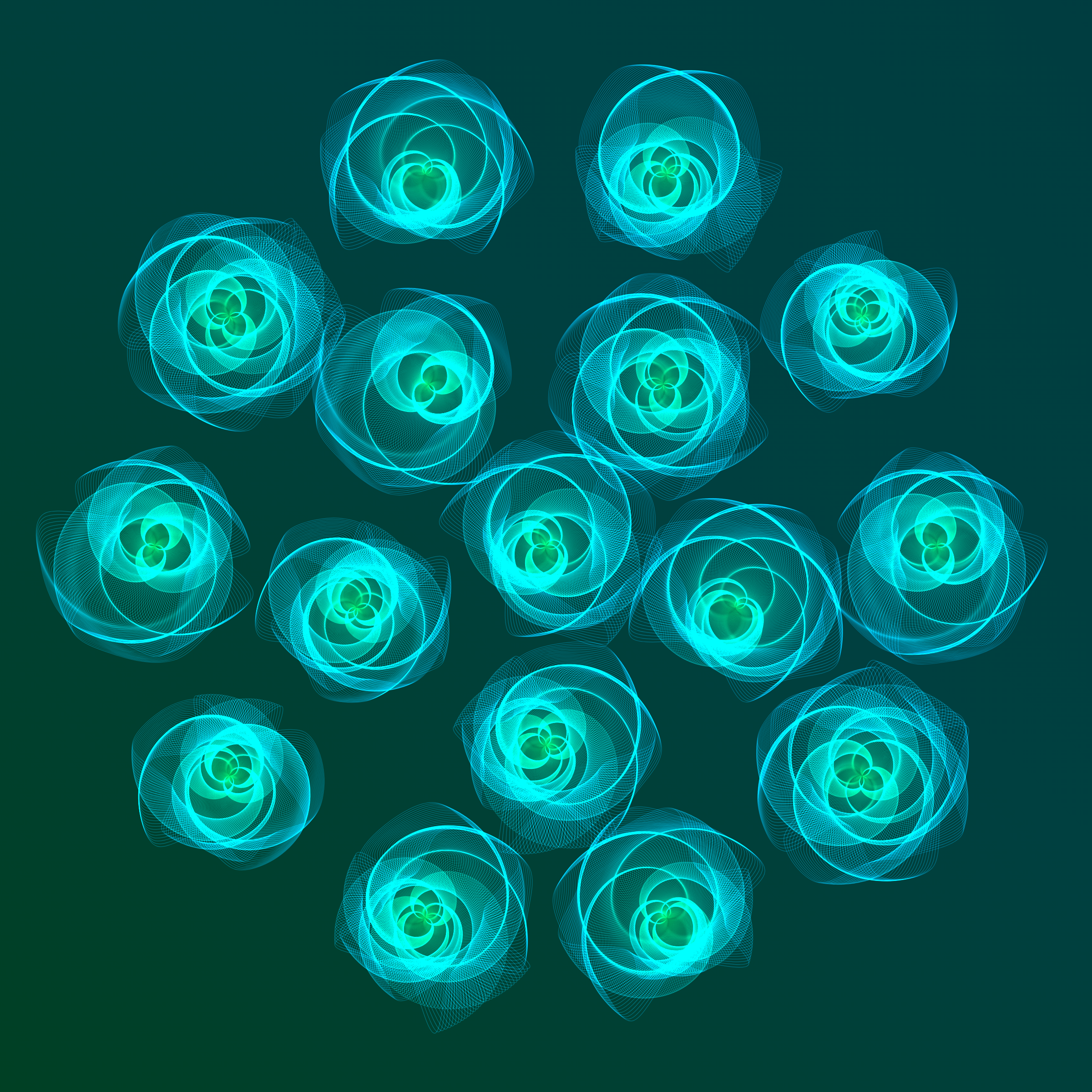 Art Blocks - Art Blocks v2 - Flowers #2913 - NFT # 116002913