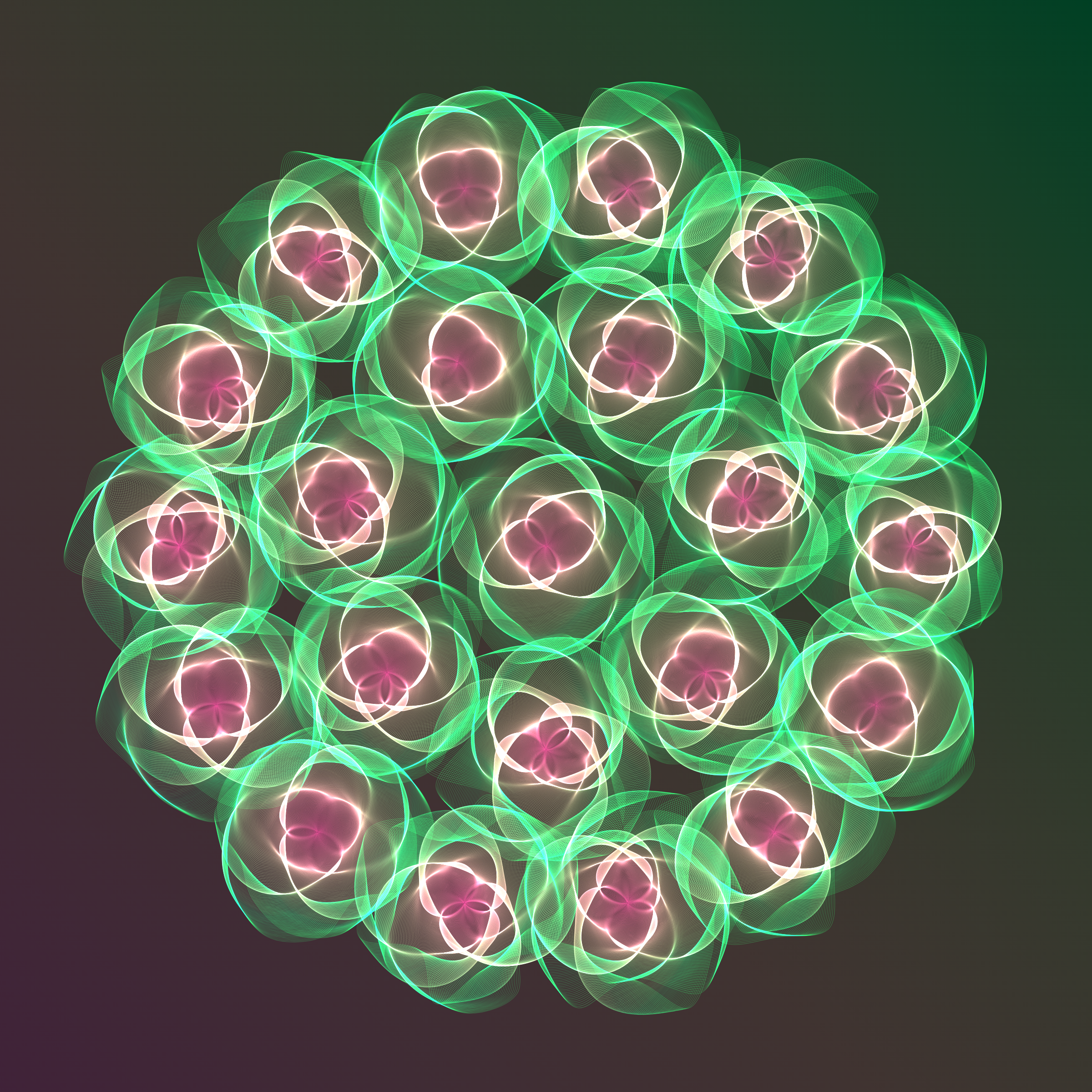 Art Blocks - Art Blocks v2 - Flowers #2915 - NFT # 116002915