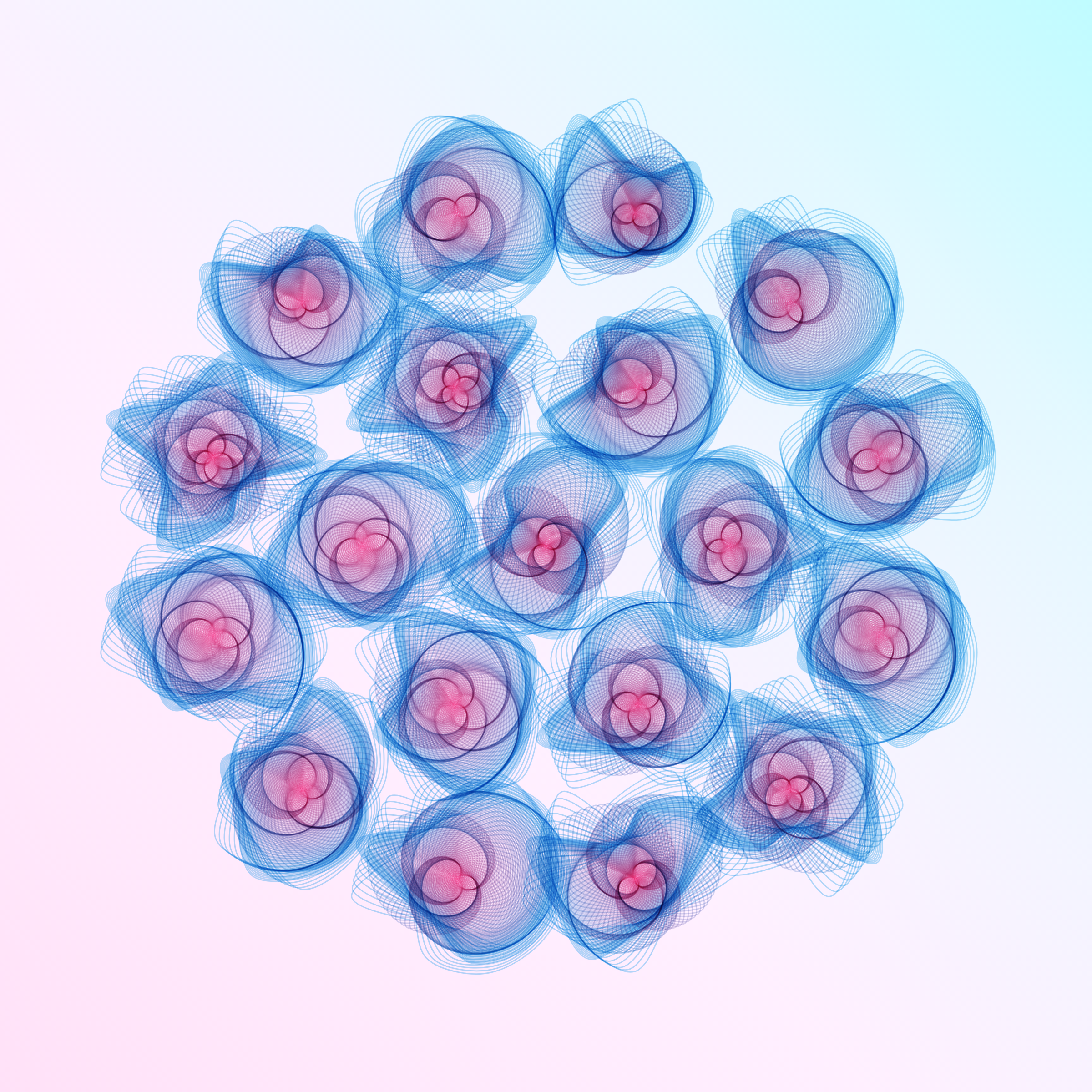 Art Blocks - Art Blocks v2 - Flowers #2918 - NFT # 116002918