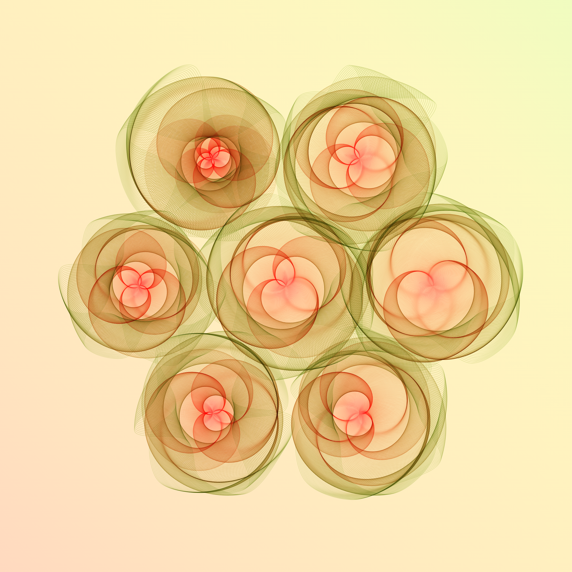 Art Blocks - Art Blocks v2 - Flowers #2919 - NFT # 116002919