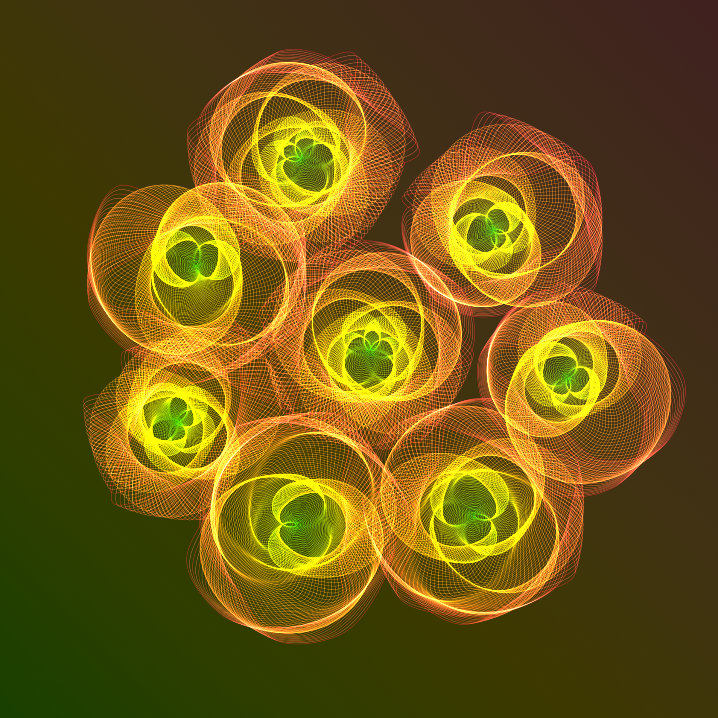 Art Blocks - Art Blocks v2 - Flowers #2925 - NFT # 116002925