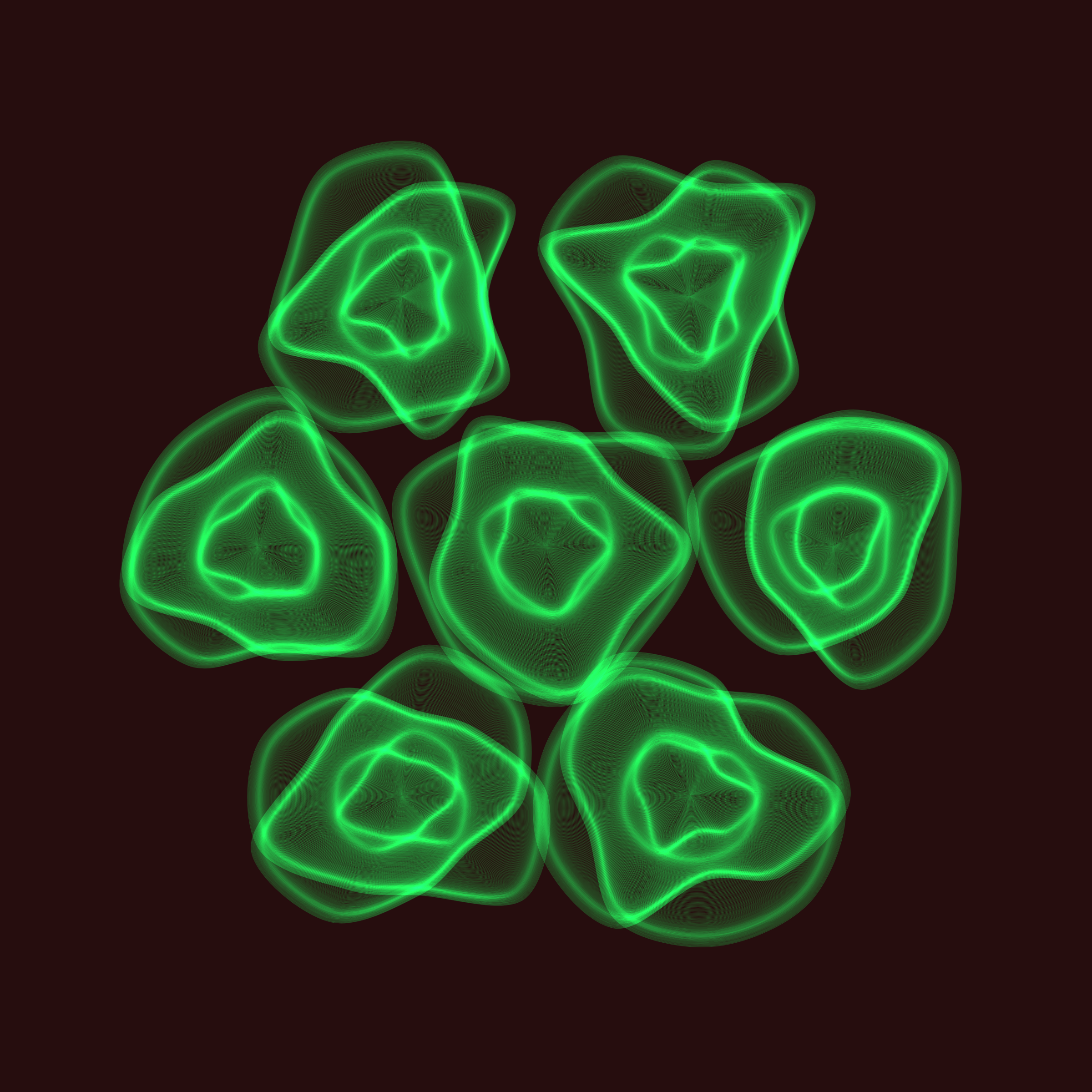 Art Blocks - Art Blocks v2 - Flowers #2929 - NFT # 116002929