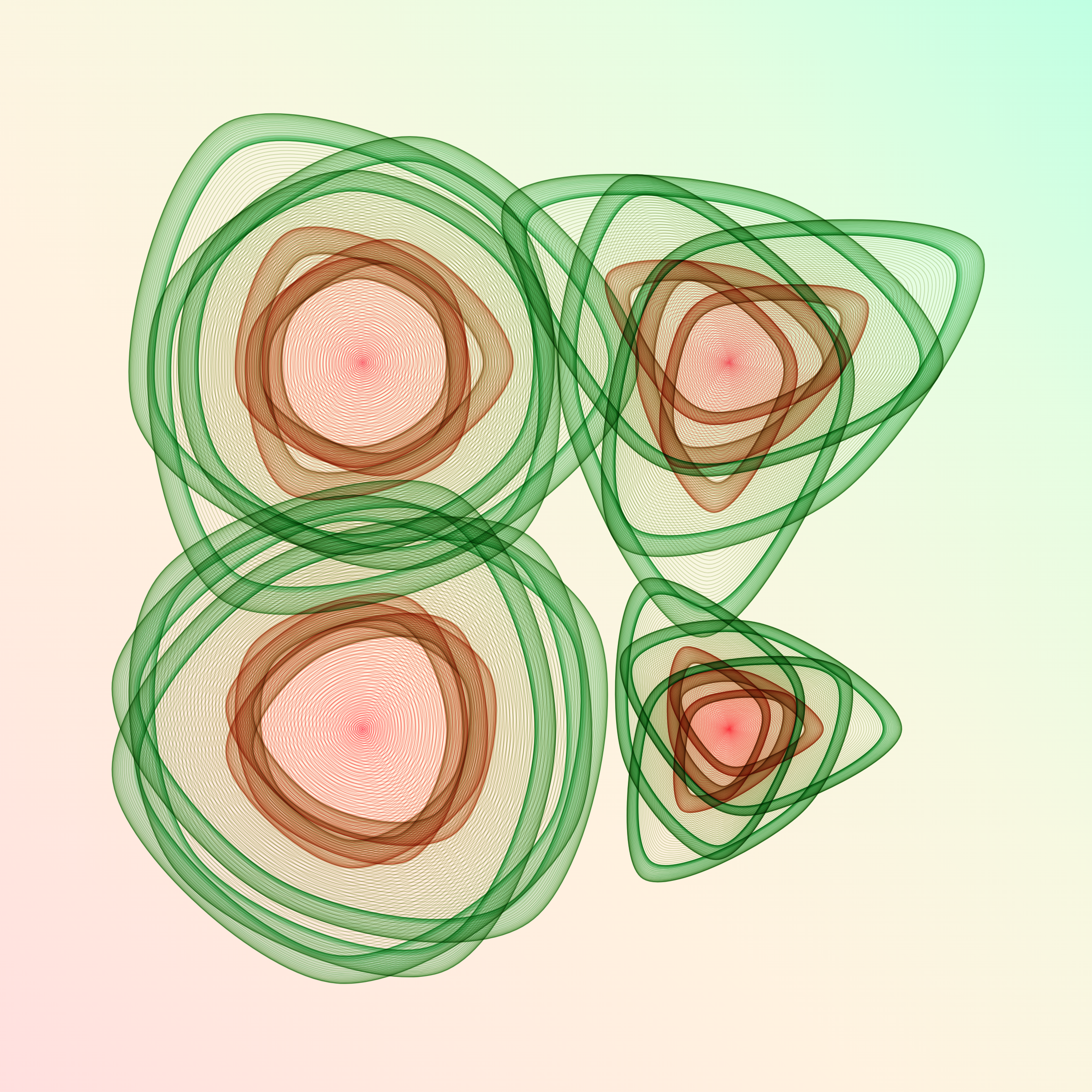 Art Blocks - Art Blocks v2 - Flowers #2945 - NFT # 116002945