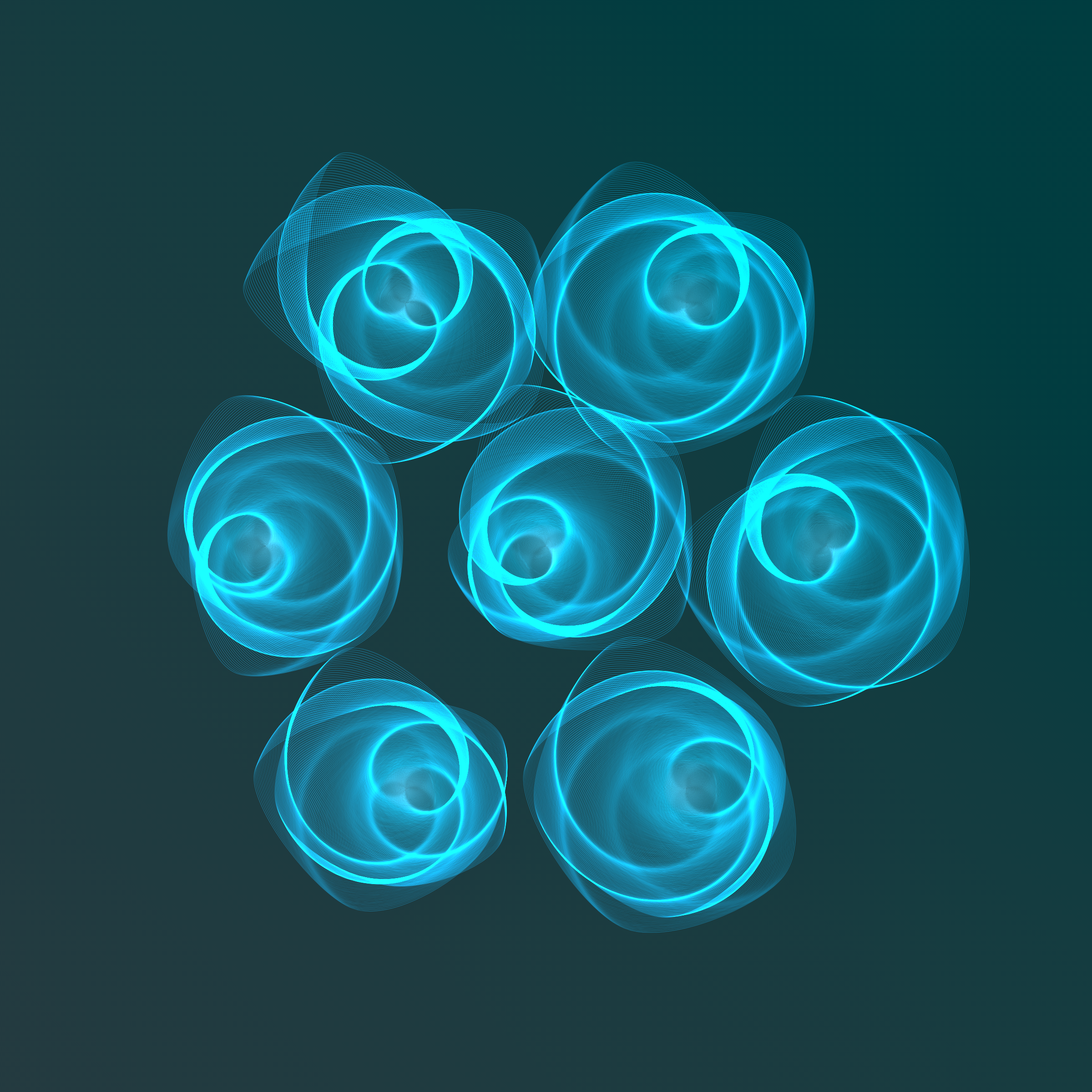 Art Blocks - Art Blocks v2 - Flowers #2952 - NFT # 116002952