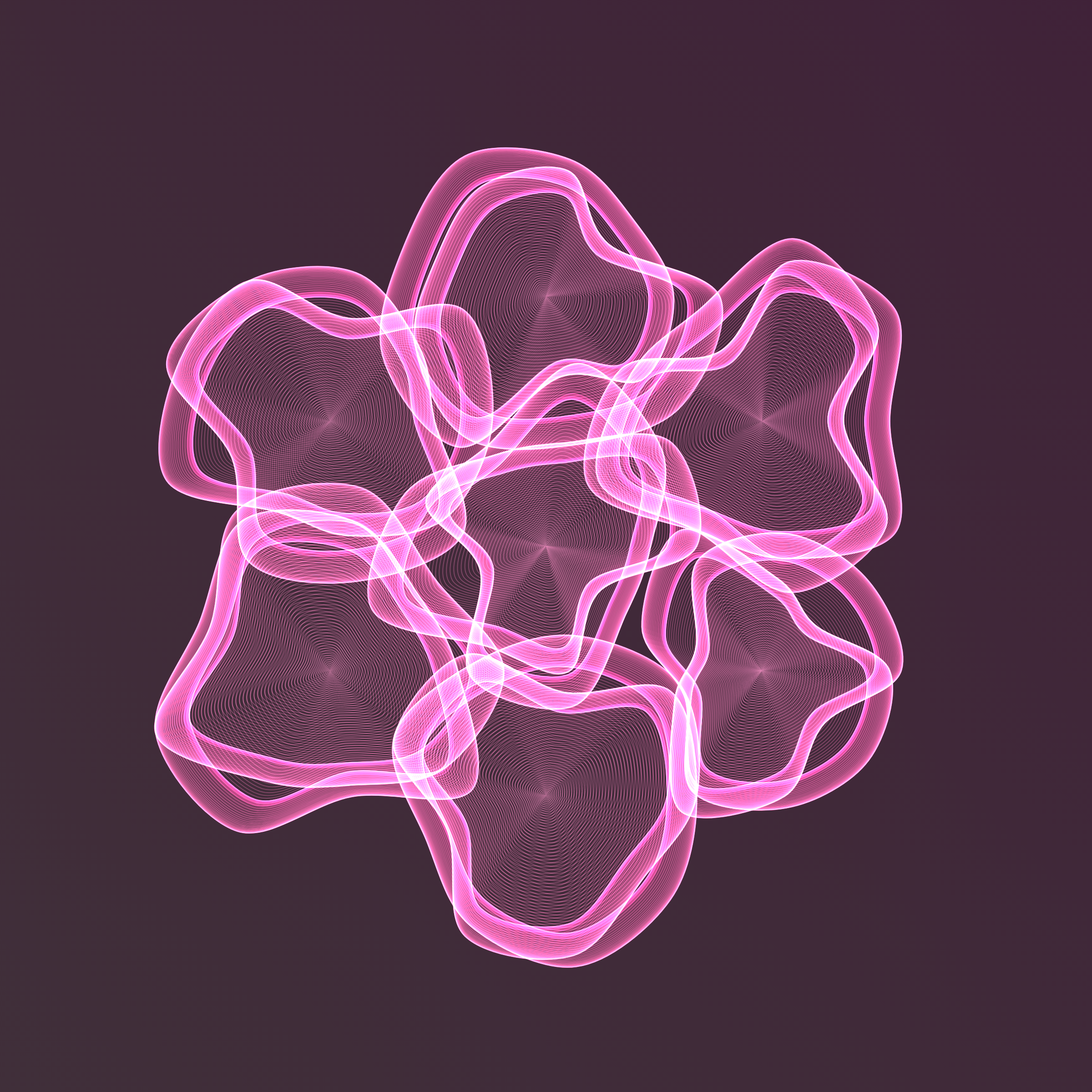 Art Blocks - Art Blocks v2 - Flowers #2953 - NFT # 116002953