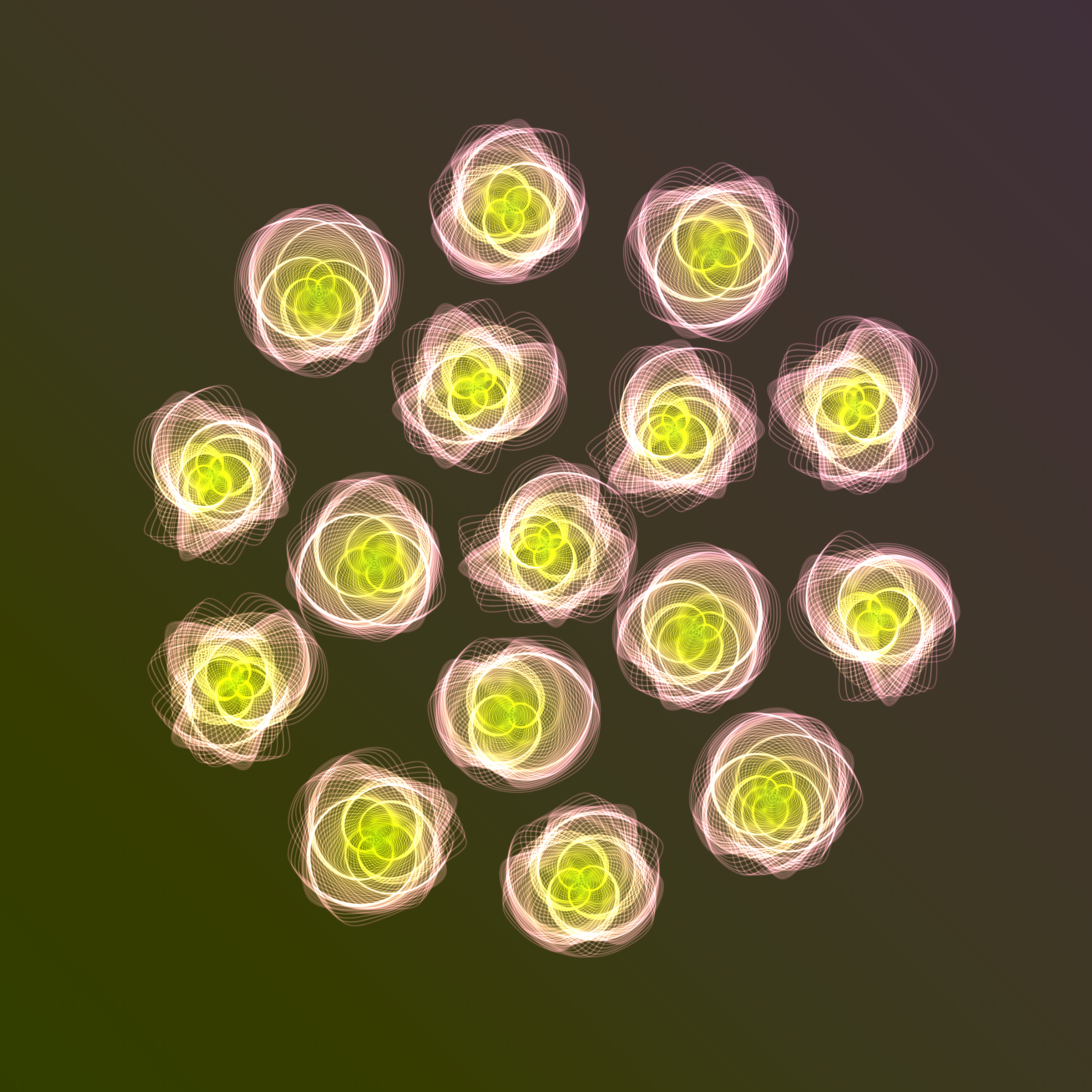 Art Blocks - Art Blocks v2 - Flowers #2960 - NFT # 116002960