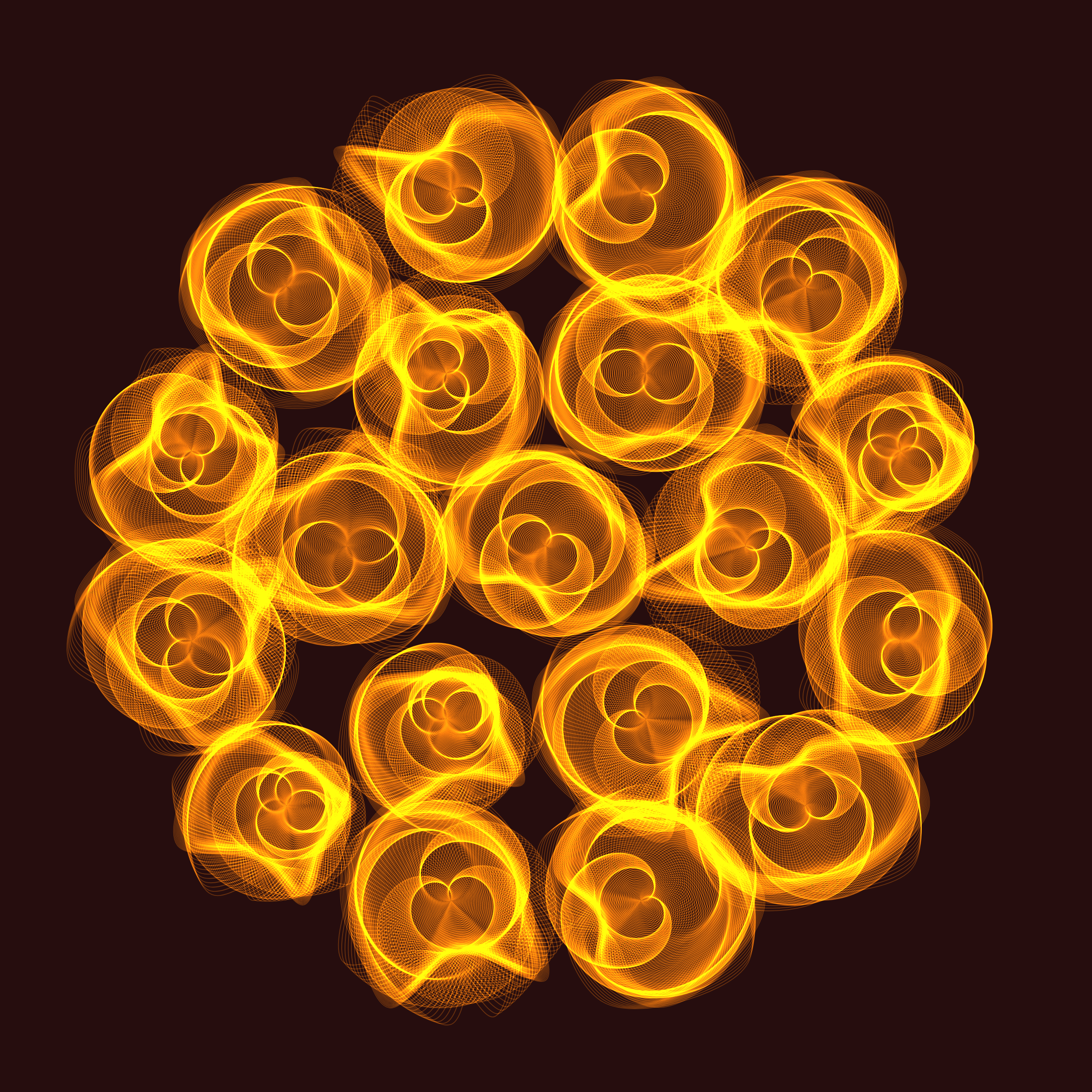 Art Blocks - Art Blocks v2 - Flowers #2962 - NFT # 116002962