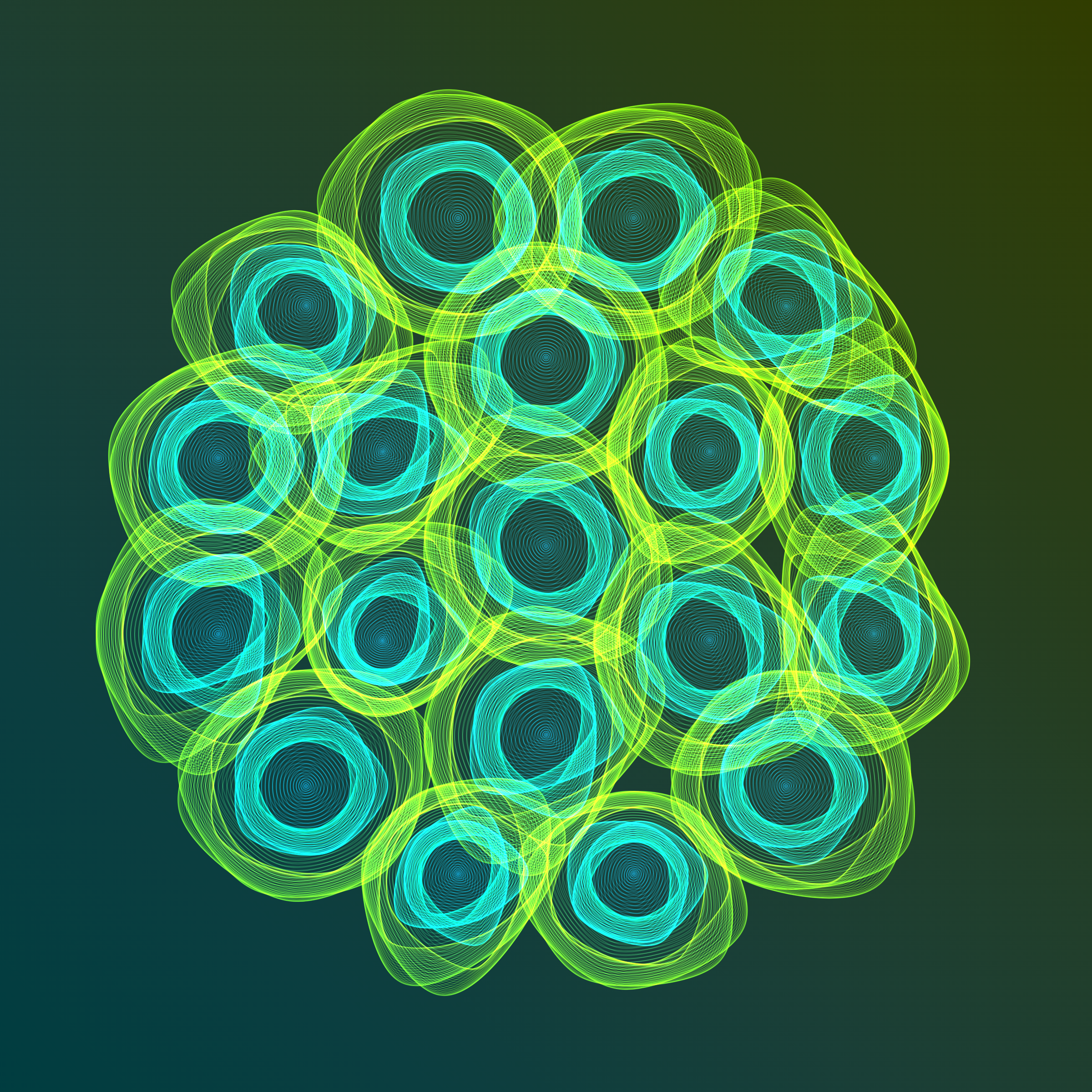 Art Blocks - Art Blocks v2 - Flowers #2963 - NFT # 116002963