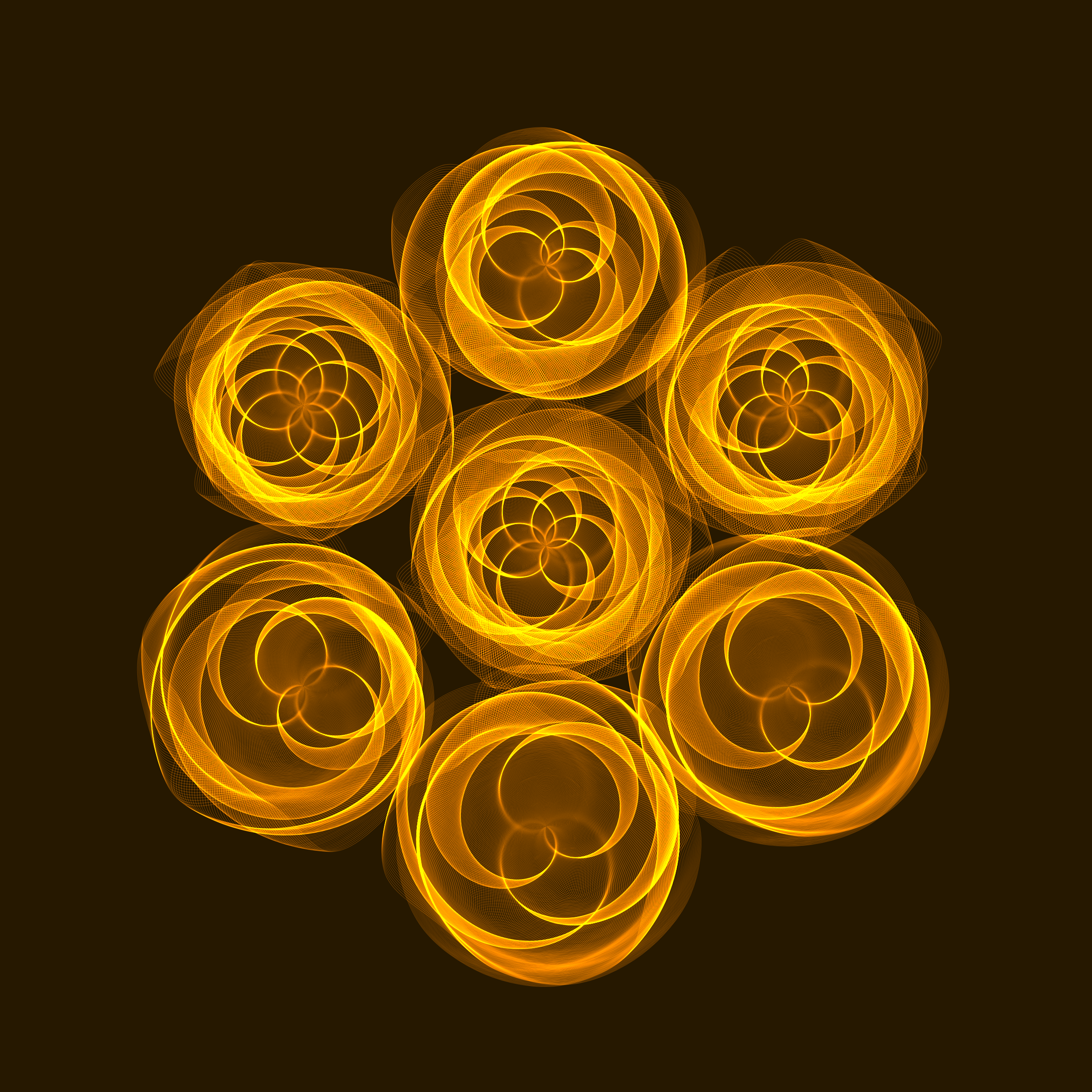 Art Blocks - Art Blocks v2 - Flowers #2965 - NFT # 116002965