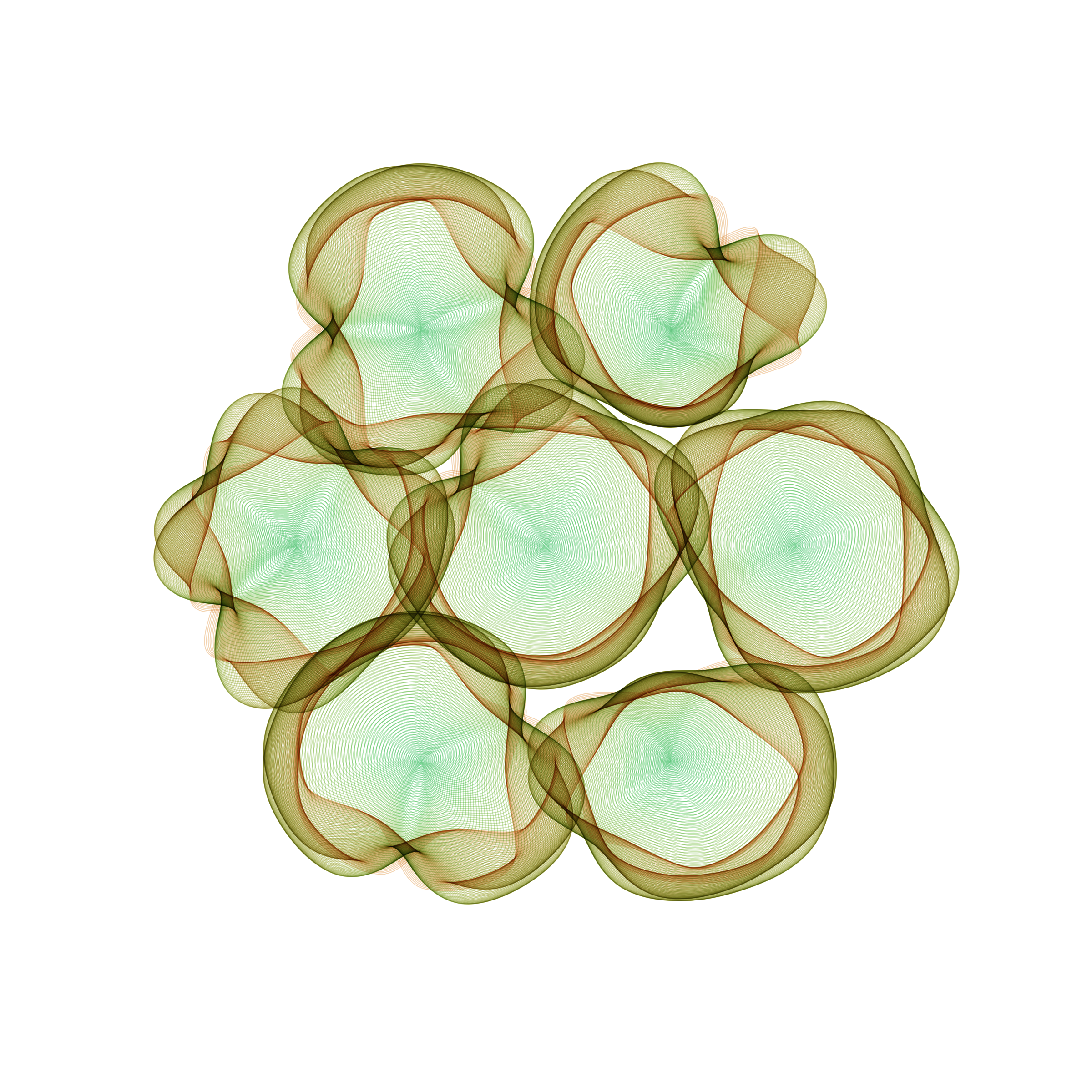 Art Blocks - Art Blocks v2 - Flowers #2968 - NFT # 116002968