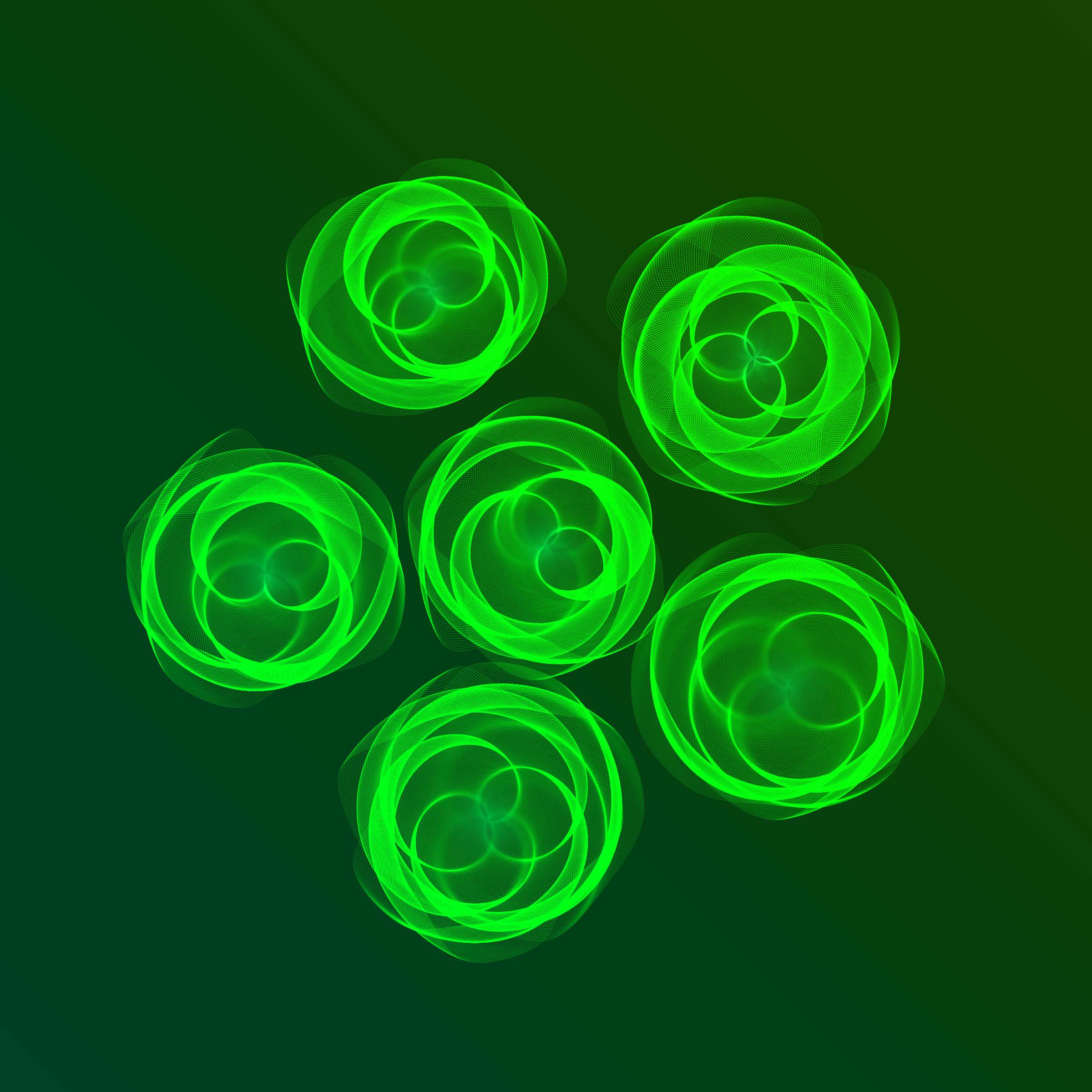 Art Blocks - Art Blocks v2 - Flowers #2977 - NFT # 116002977