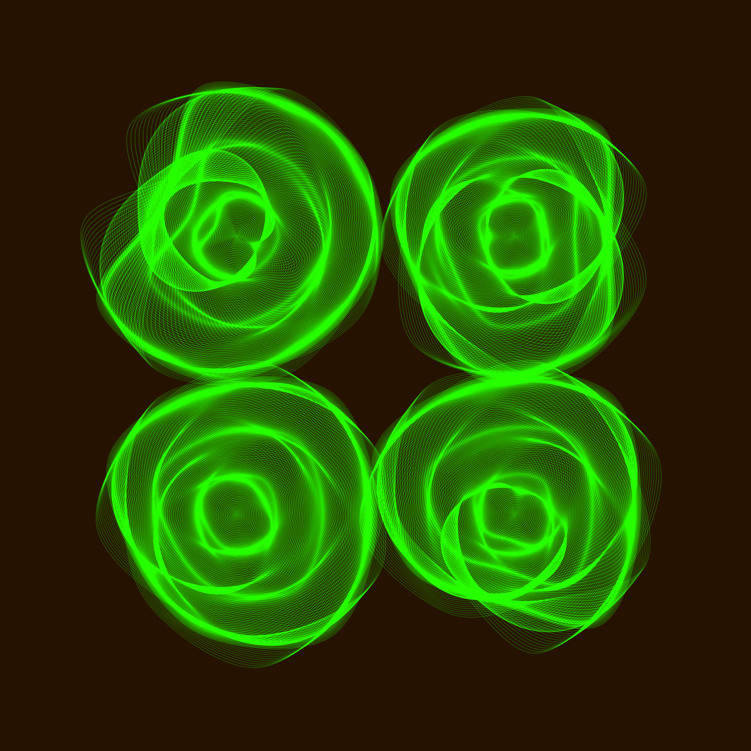 Art Blocks - Art Blocks v2 - Flowers #2987 - NFT # 116002987