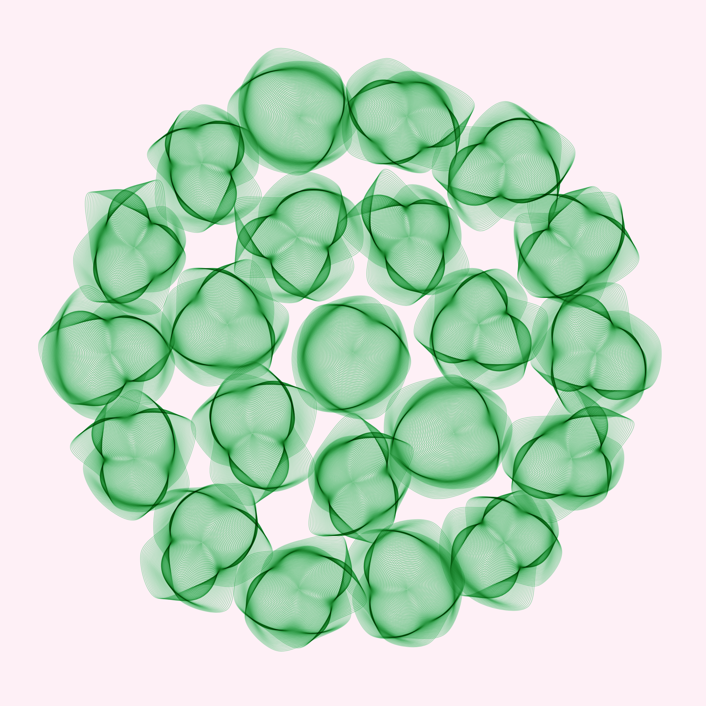 Art Blocks - Art Blocks v2 - Flowers #2992 - NFT # 116002992