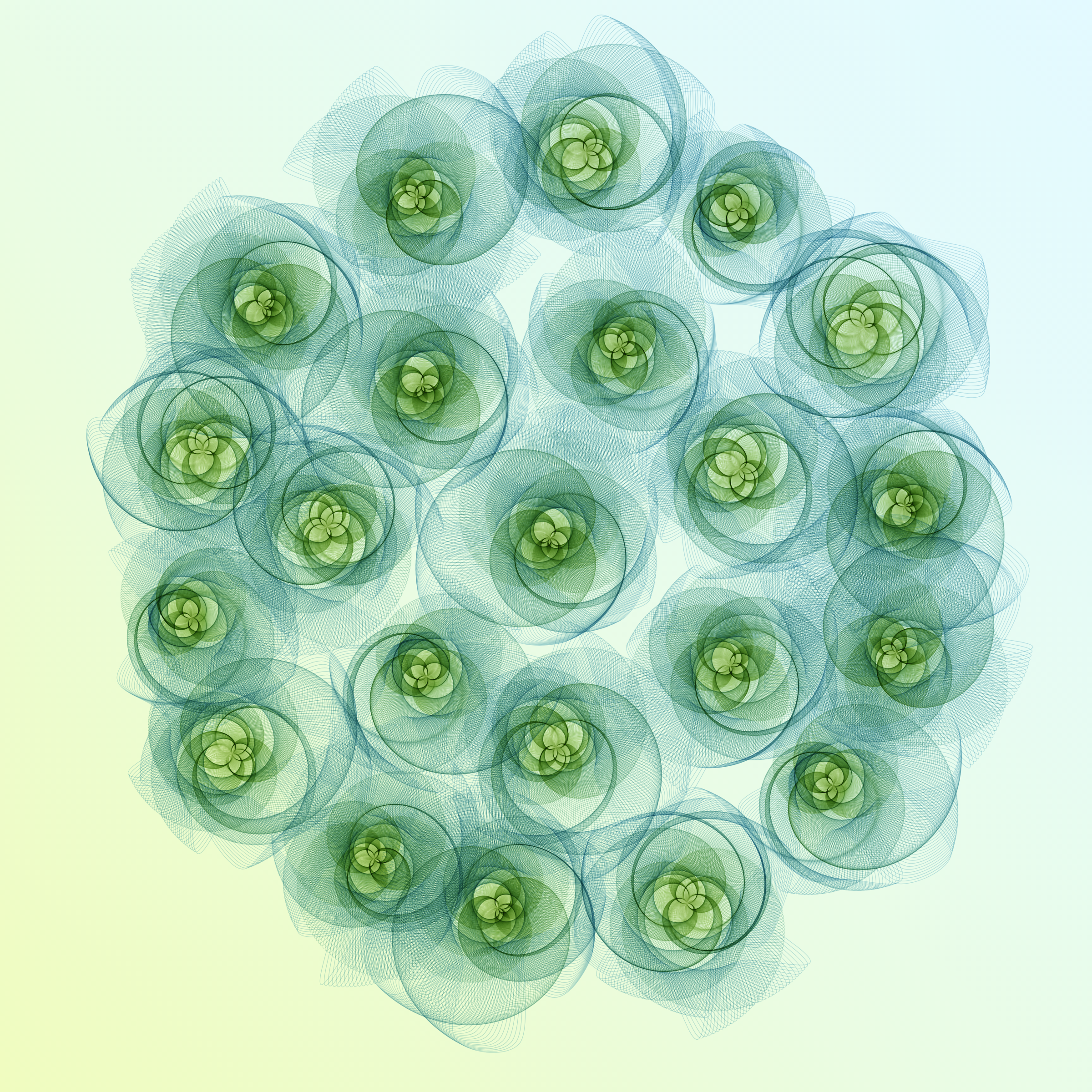 Art Blocks - Art Blocks v2 - Flowers #2997 - NFT # 116002997