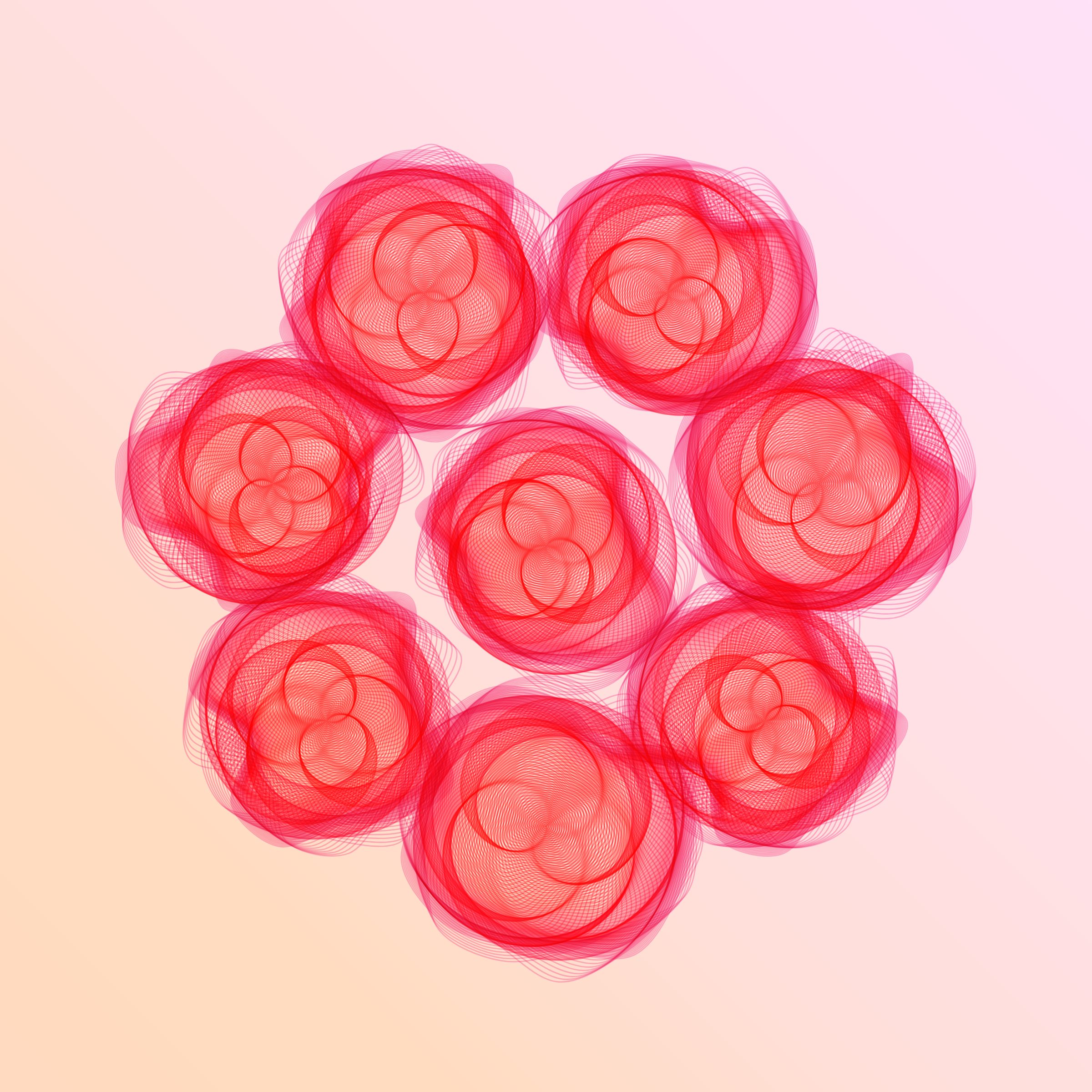 Art Blocks - Art Blocks v2 - Flowers #3000 - NFT # 116003000