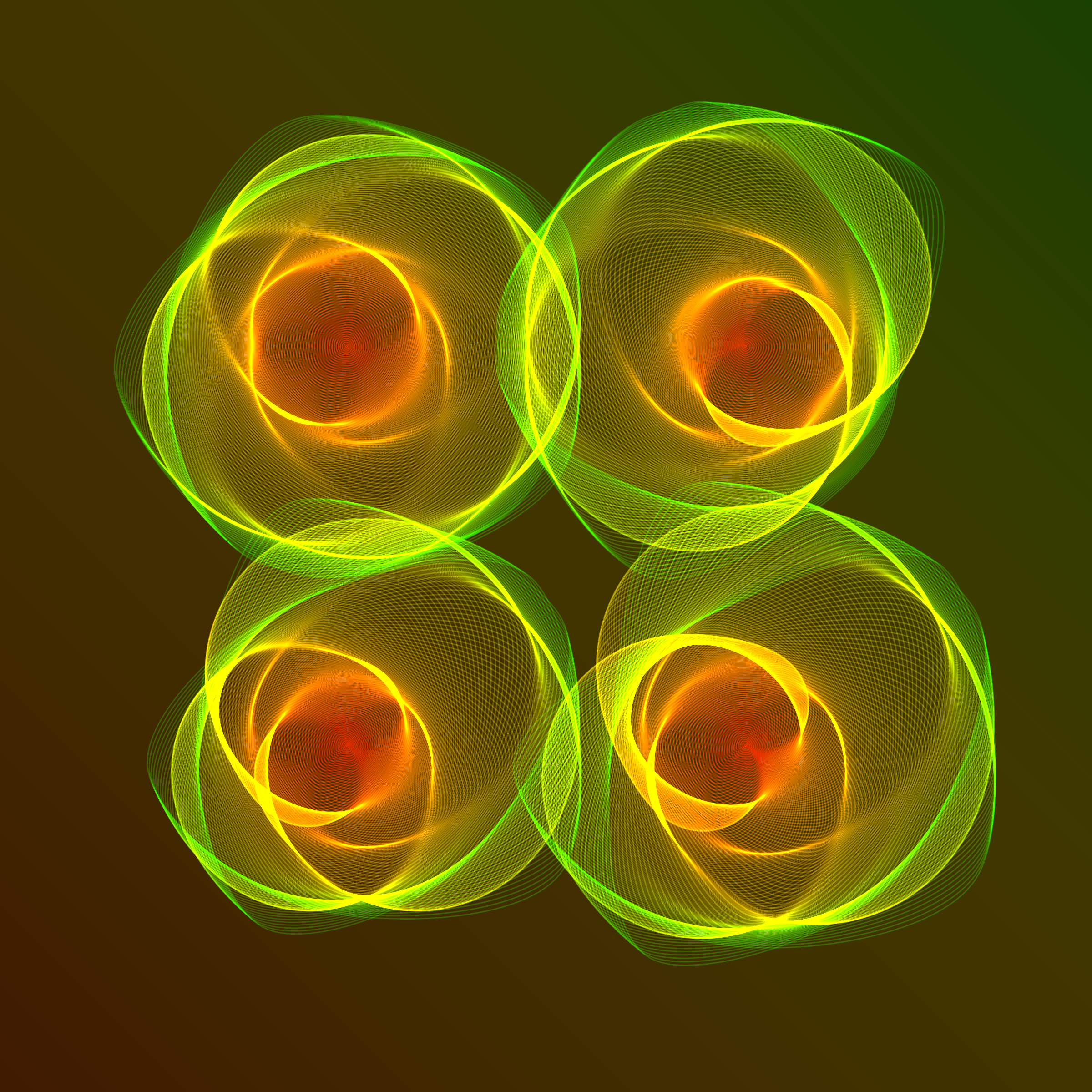 Art Blocks - Art Blocks v2 - Flowers #3001 - NFT # 116003001