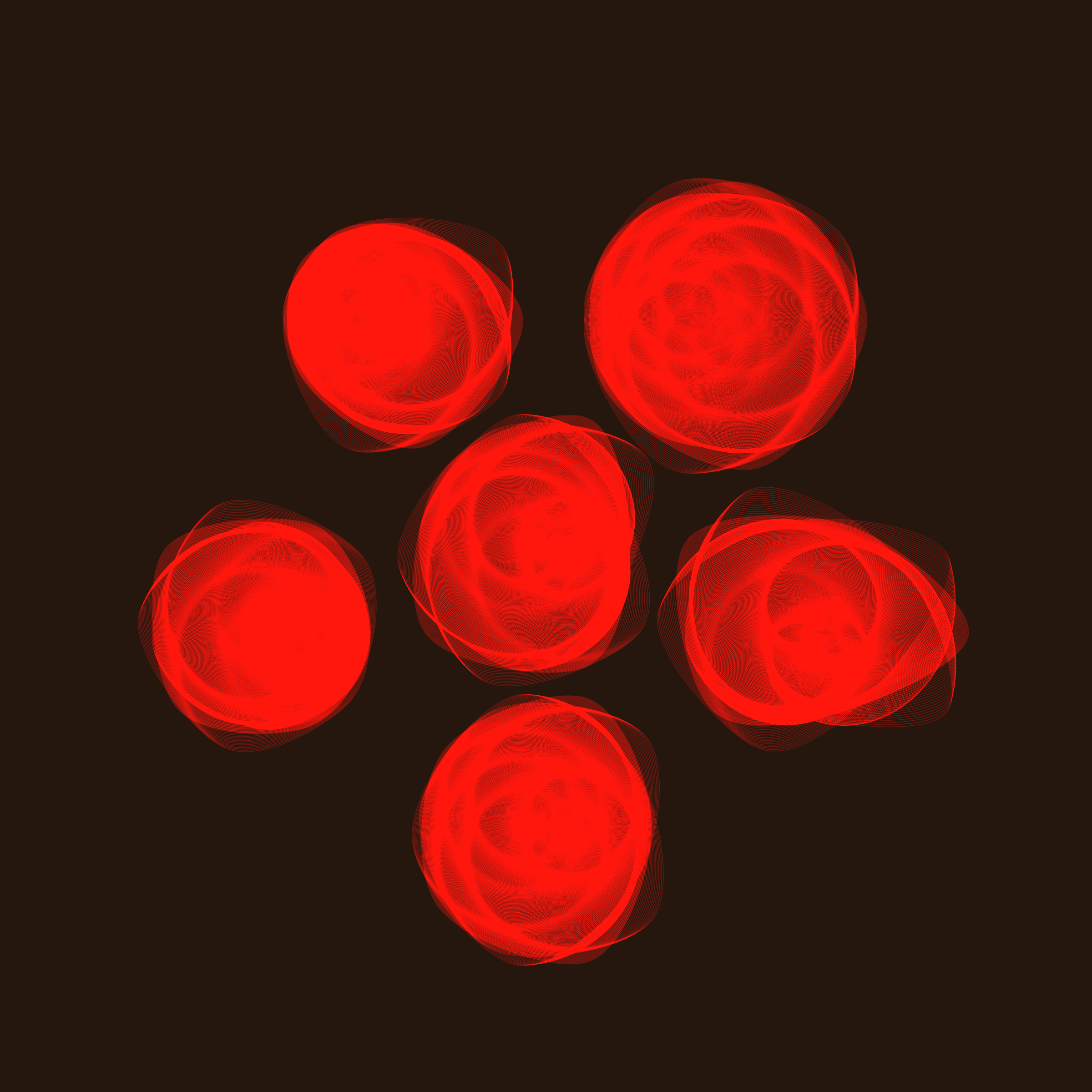 Art Blocks - Art Blocks v2 - Flowers #3004 - NFT # 116003004