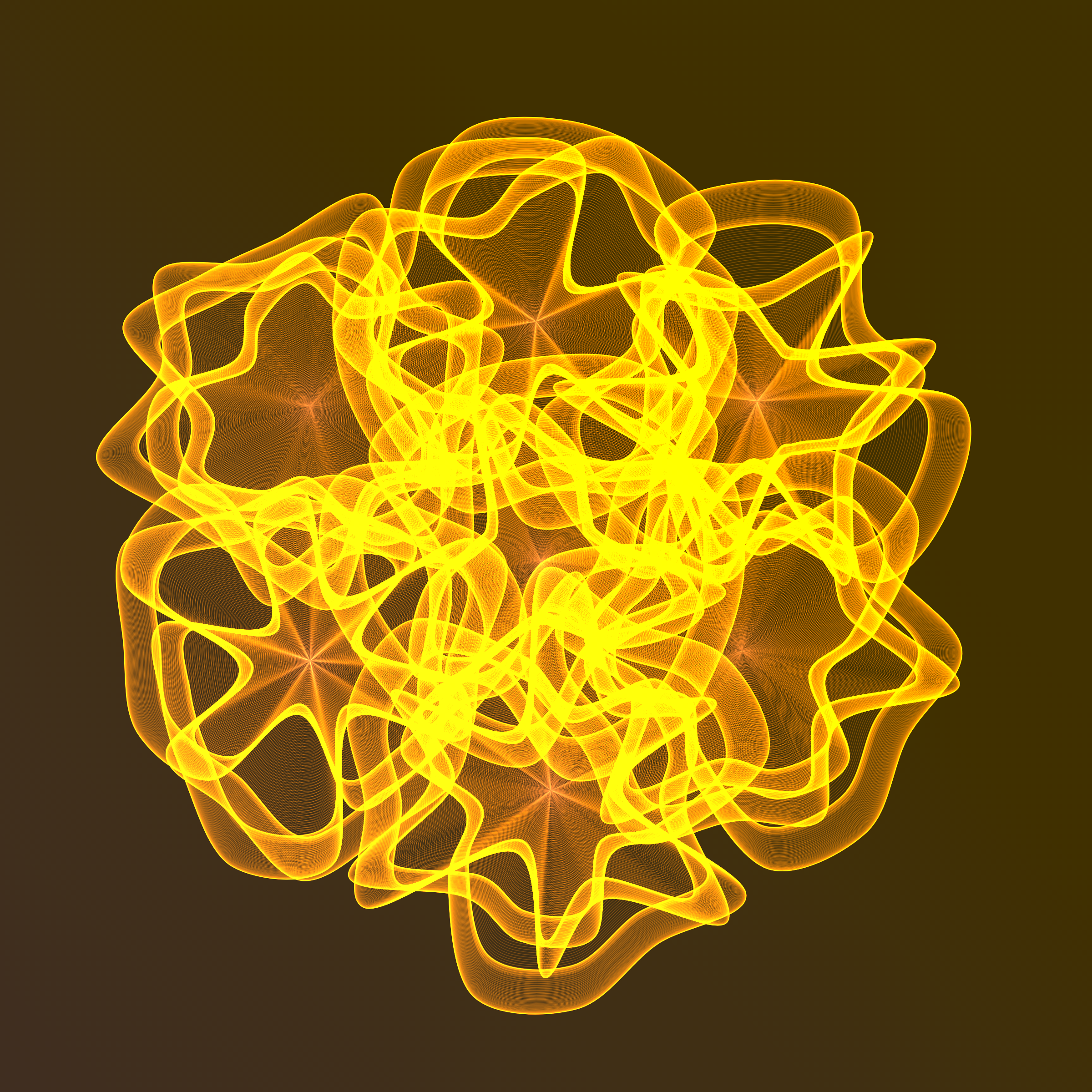 Art Blocks - Art Blocks v2 - Flowers #3007 - NFT # 116003007