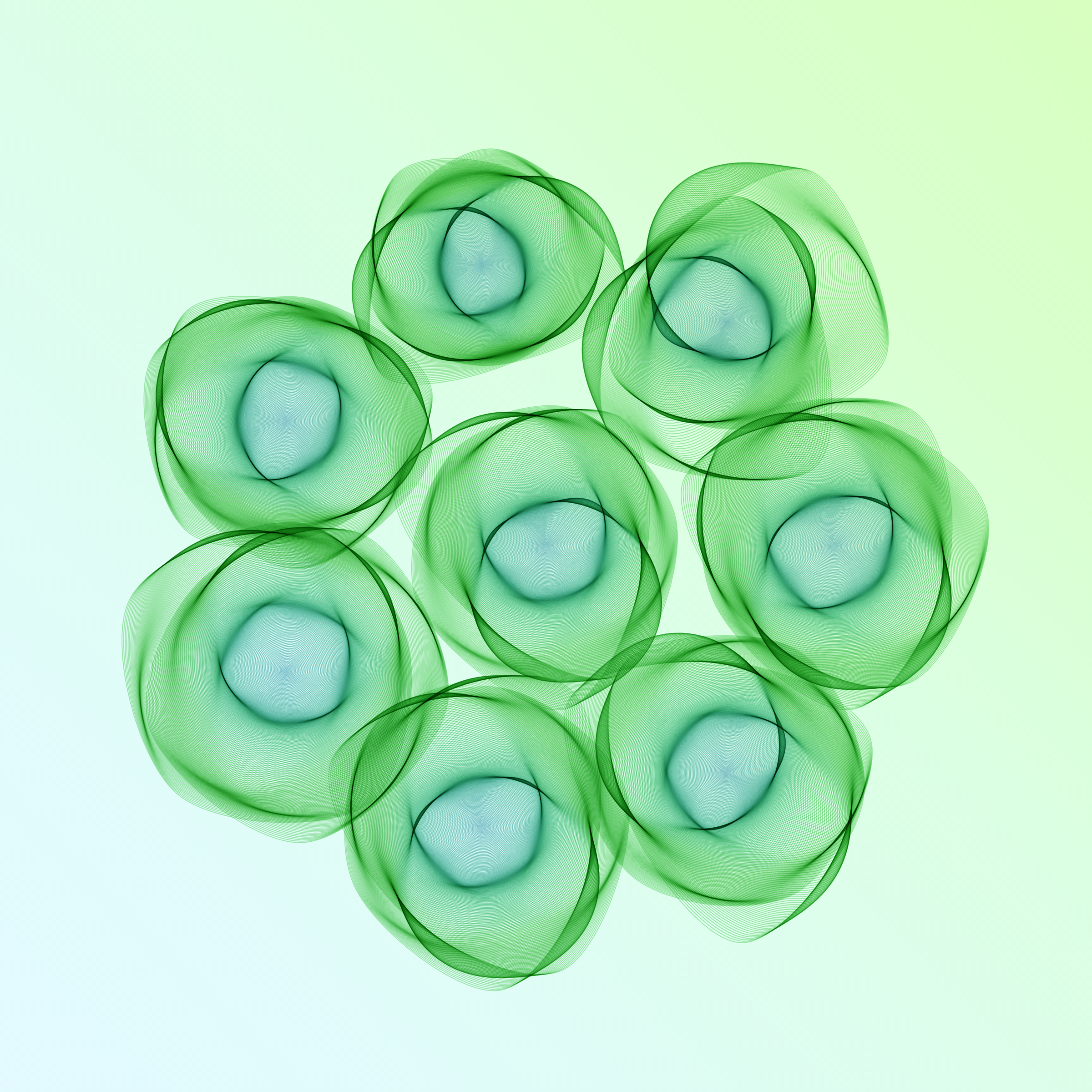 Art Blocks - Art Blocks v2 - Flowers #3008 - NFT # 116003008