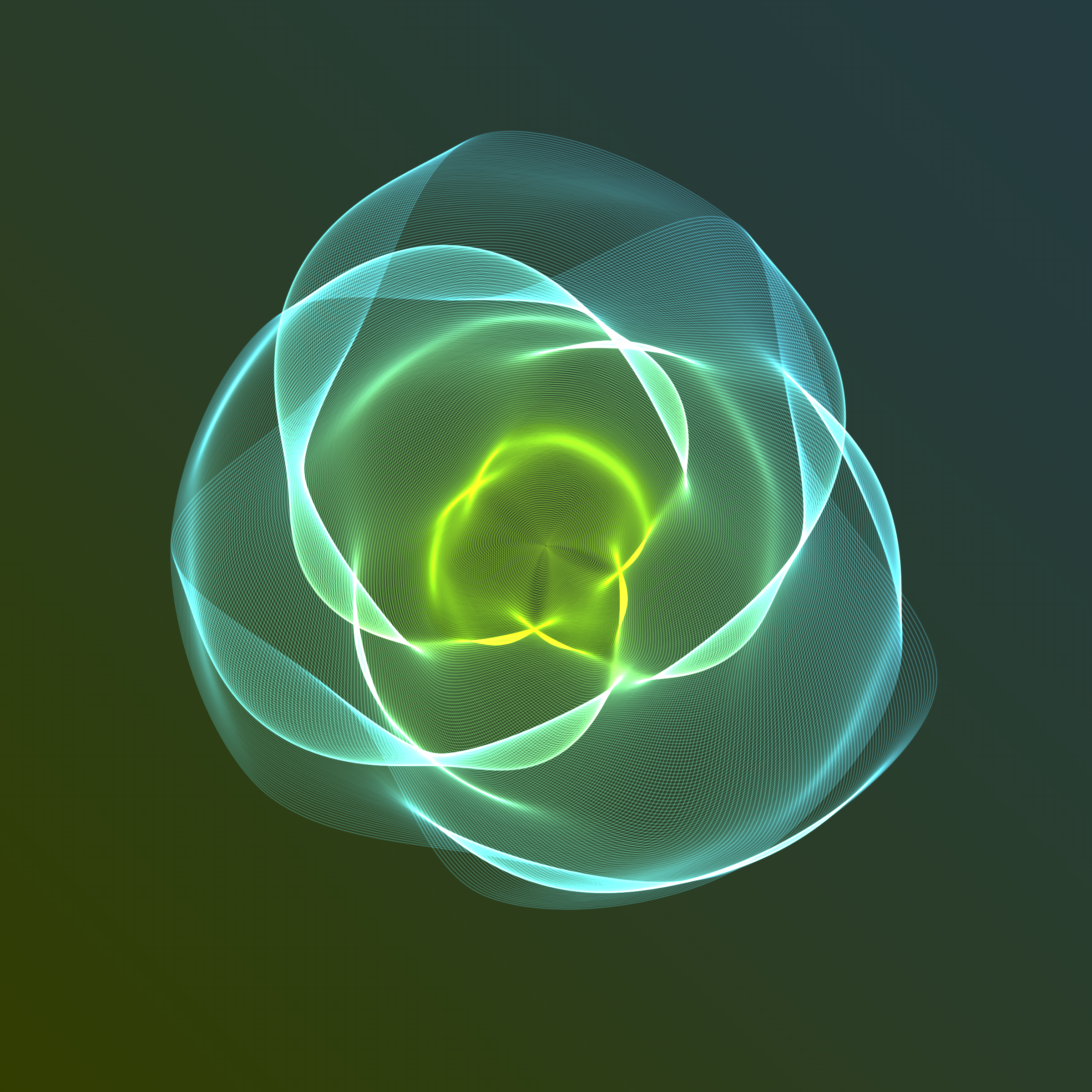 Art Blocks - Art Blocks v2 - Flowers #3009 - NFT # 116003009