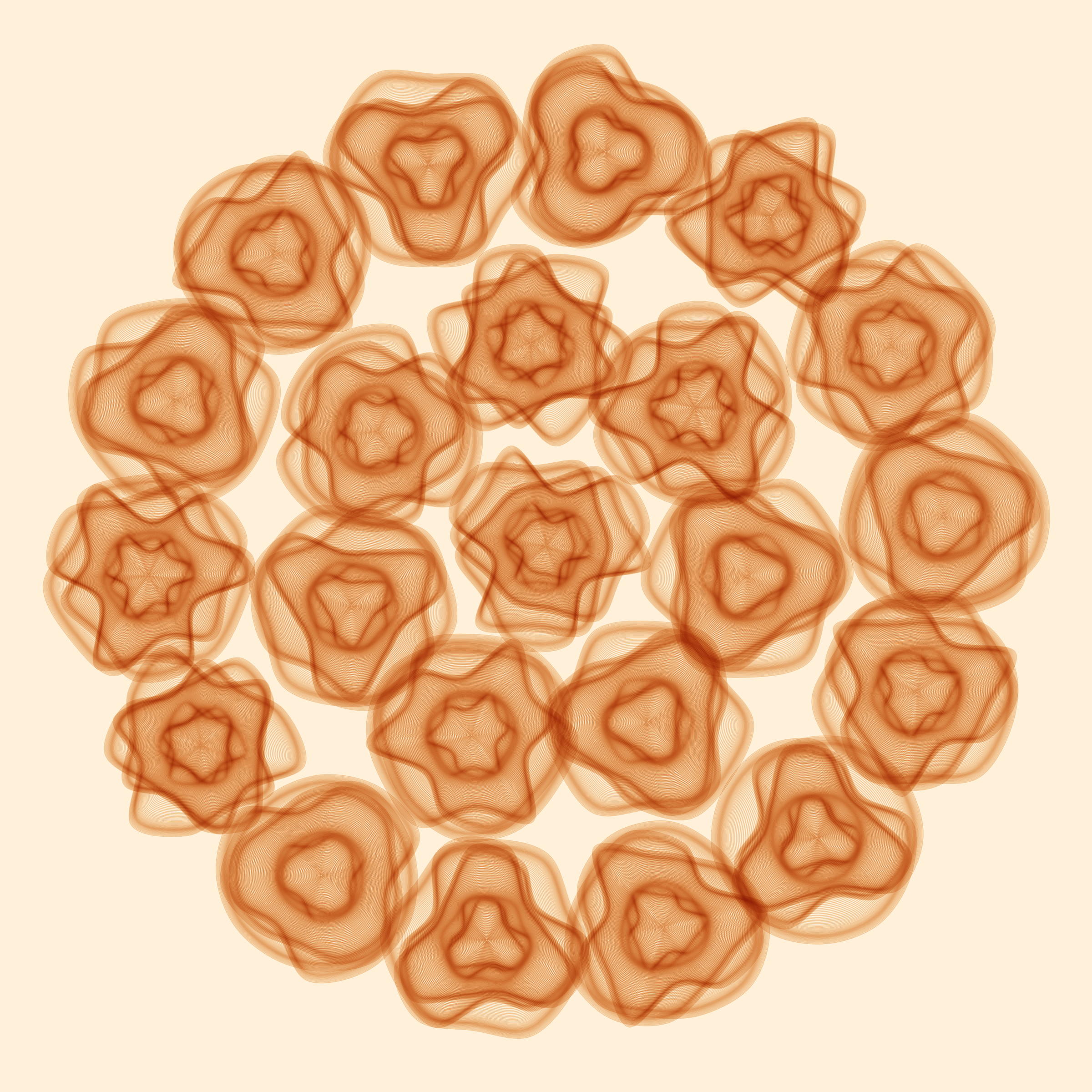 Art Blocks - Art Blocks v2 - Flowers #3013 - NFT # 116003013