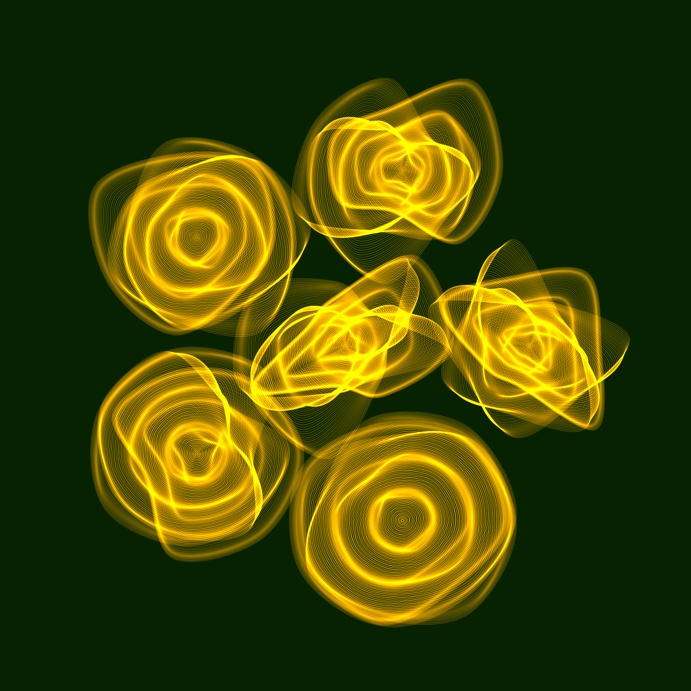 Art Blocks - Art Blocks v2 - Flowers #3017 - NFT # 116003017