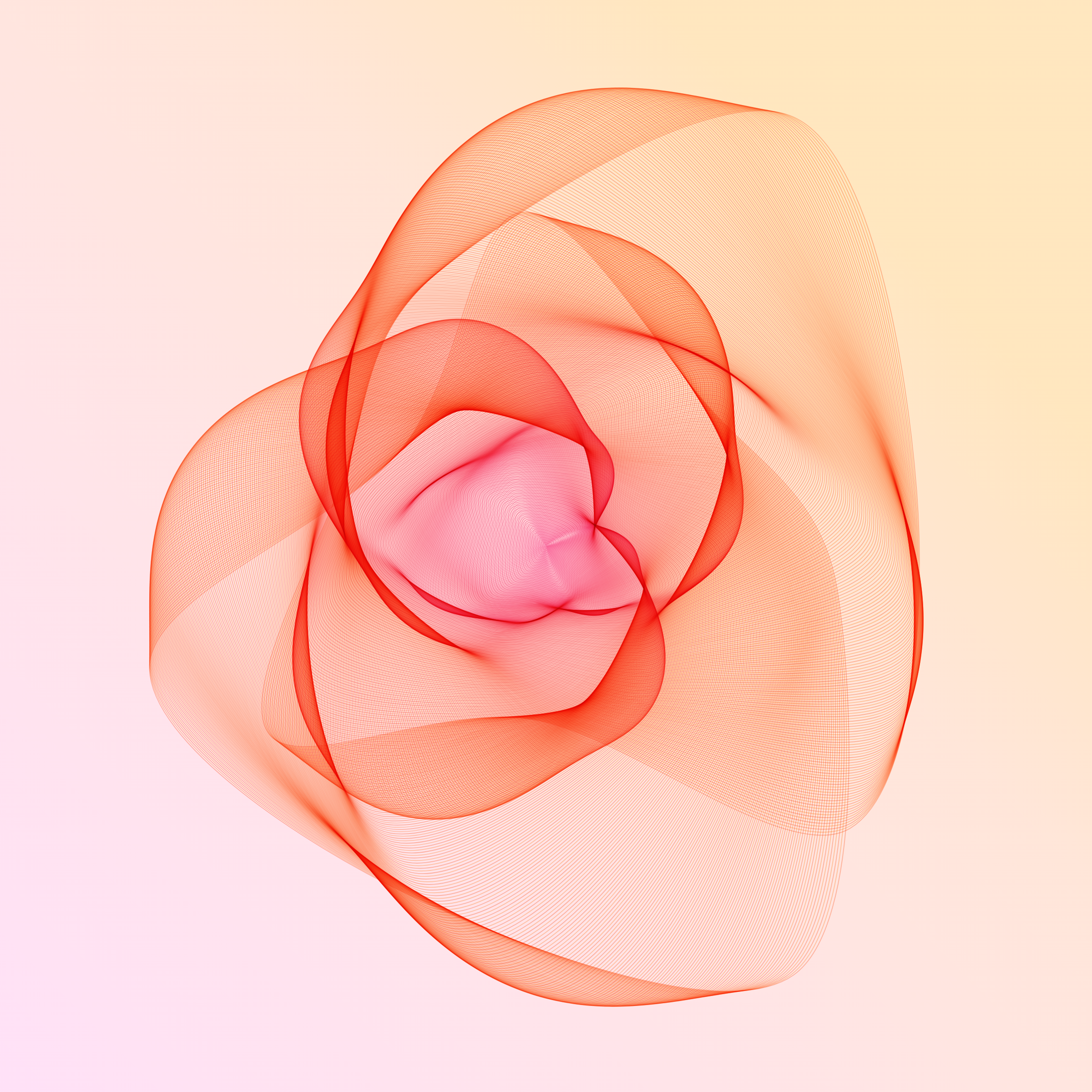 Art Blocks - Art Blocks v2 - Flowers #3019 - NFT # 116003019