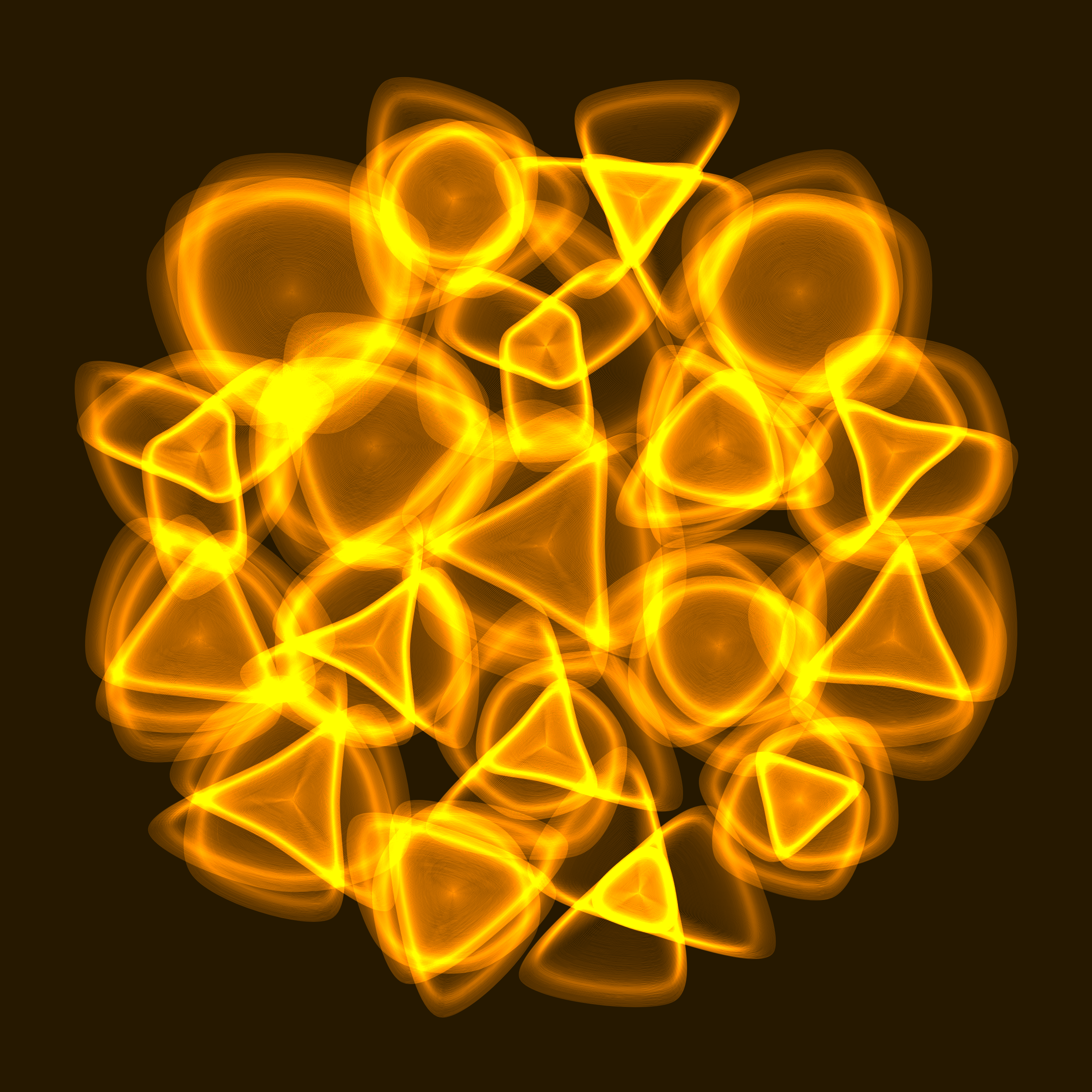 Art Blocks - Art Blocks v2 - Flowers #3024 - NFT # 116003024