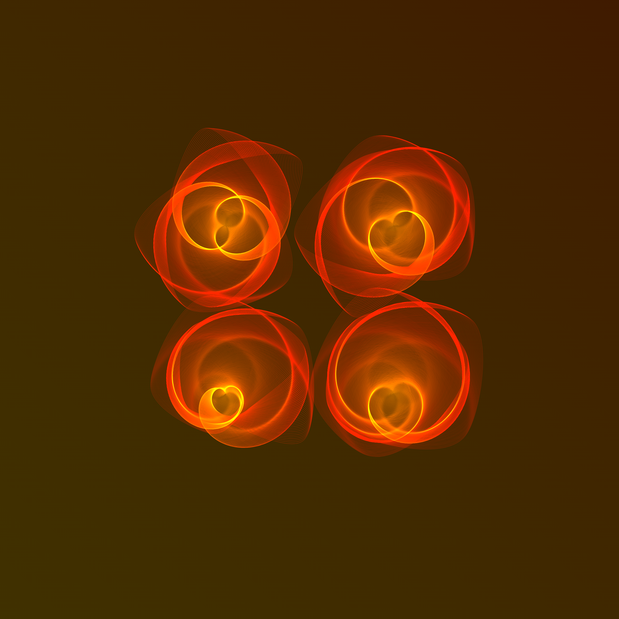 Art Blocks - Art Blocks v2 - Flowers #3025 - NFT # 116003025