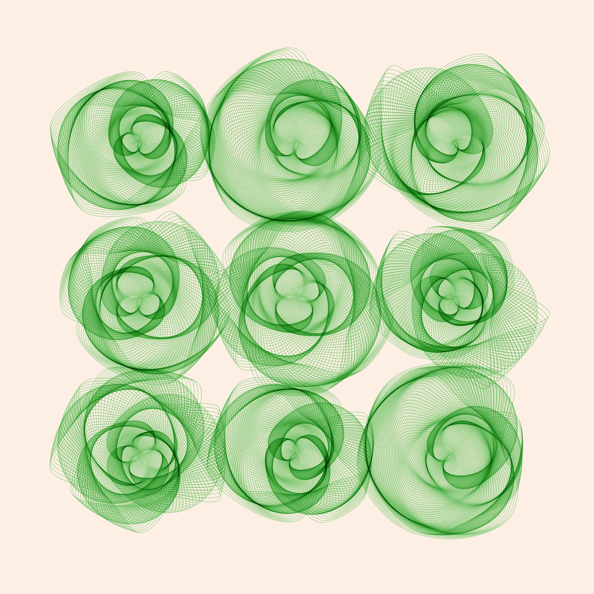 Art Blocks - Art Blocks v2 - Flowers #3028 - NFT # 116003028