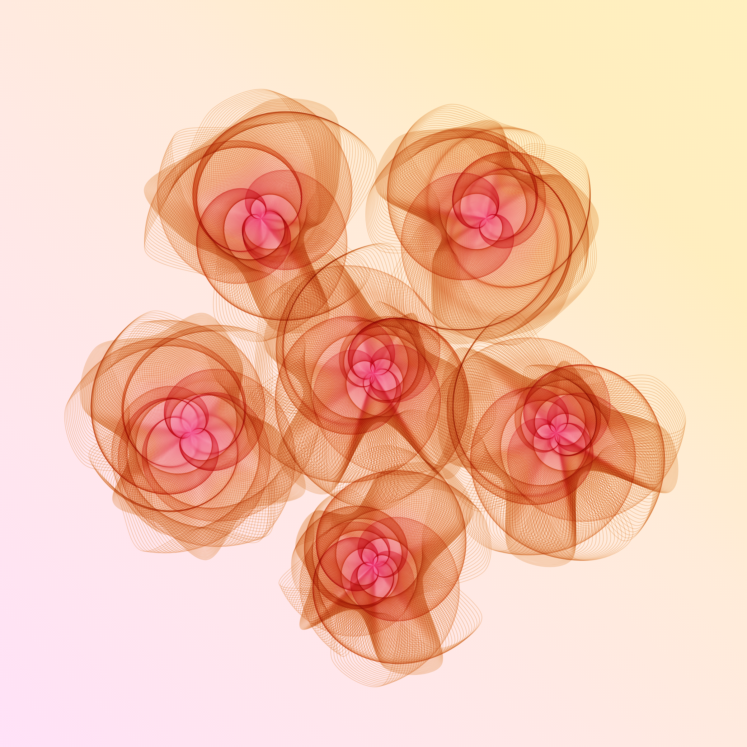 Art Blocks - Art Blocks v2 - Flowers #3040 - NFT # 116003040