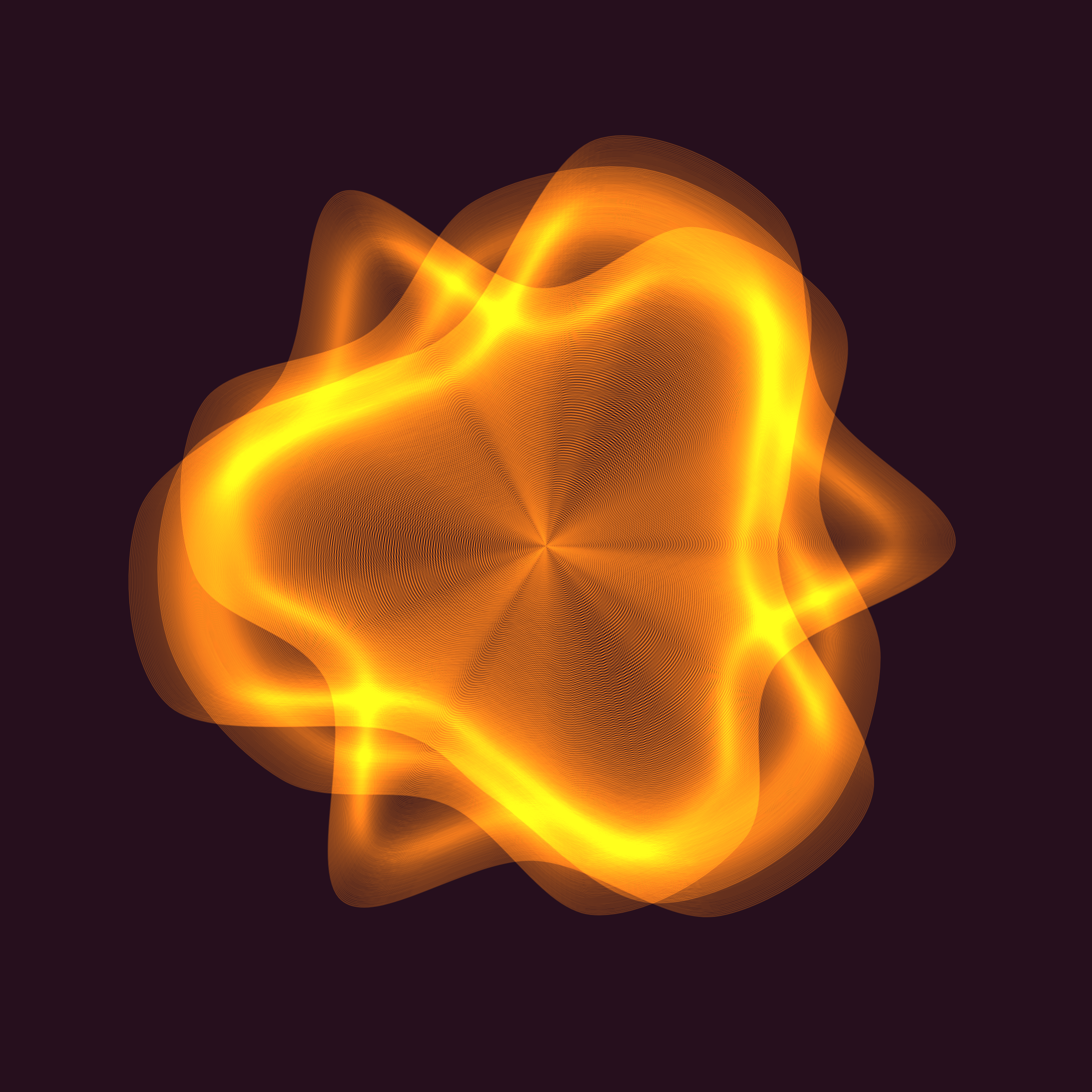 Art Blocks - Art Blocks v2 - Flowers #3046 - NFT # 116003046