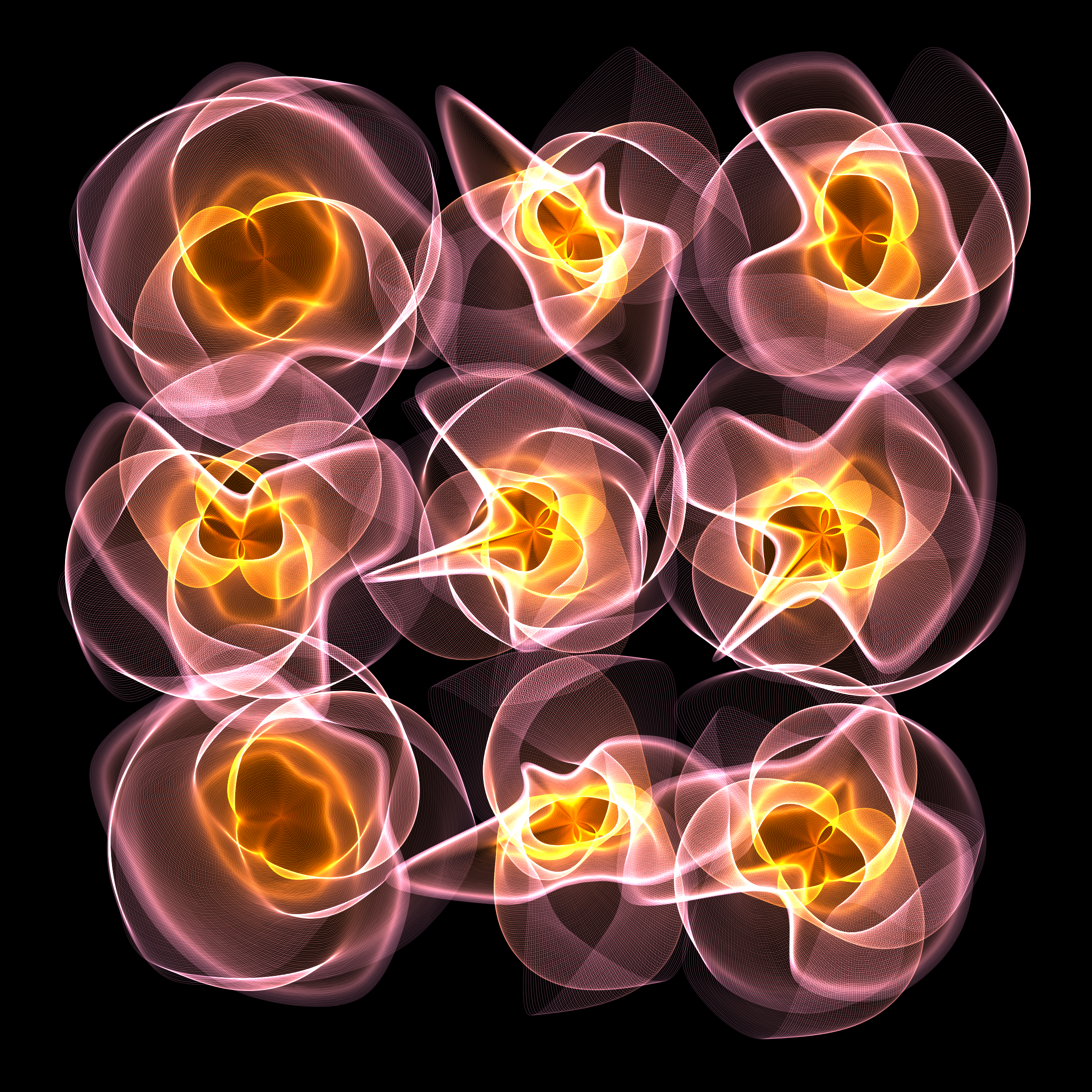 Art Blocks - Art Blocks v2 - Flowers #3050 - NFT # 116003050