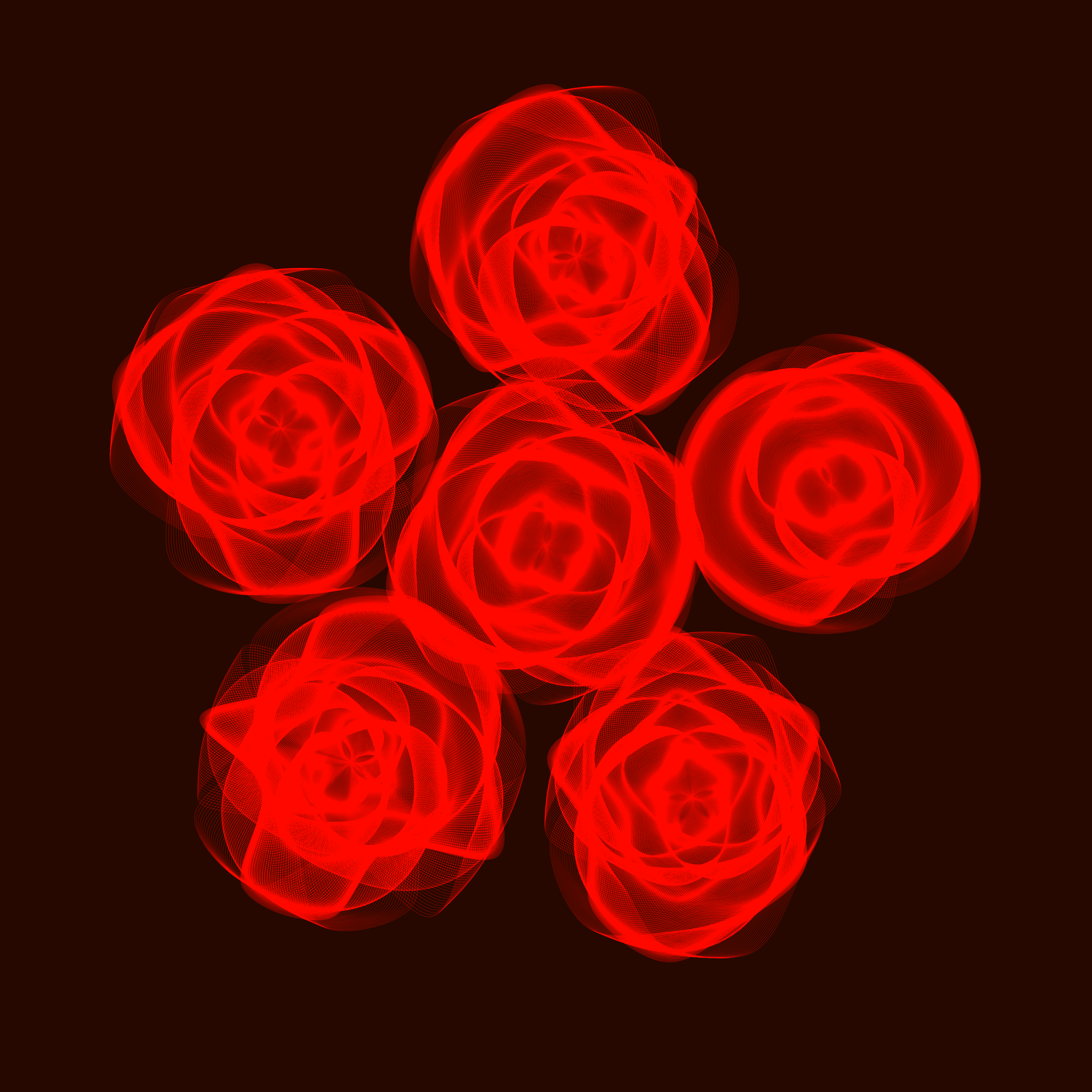 Art Blocks - Art Blocks v2 - Flowers #3051 - NFT # 116003051