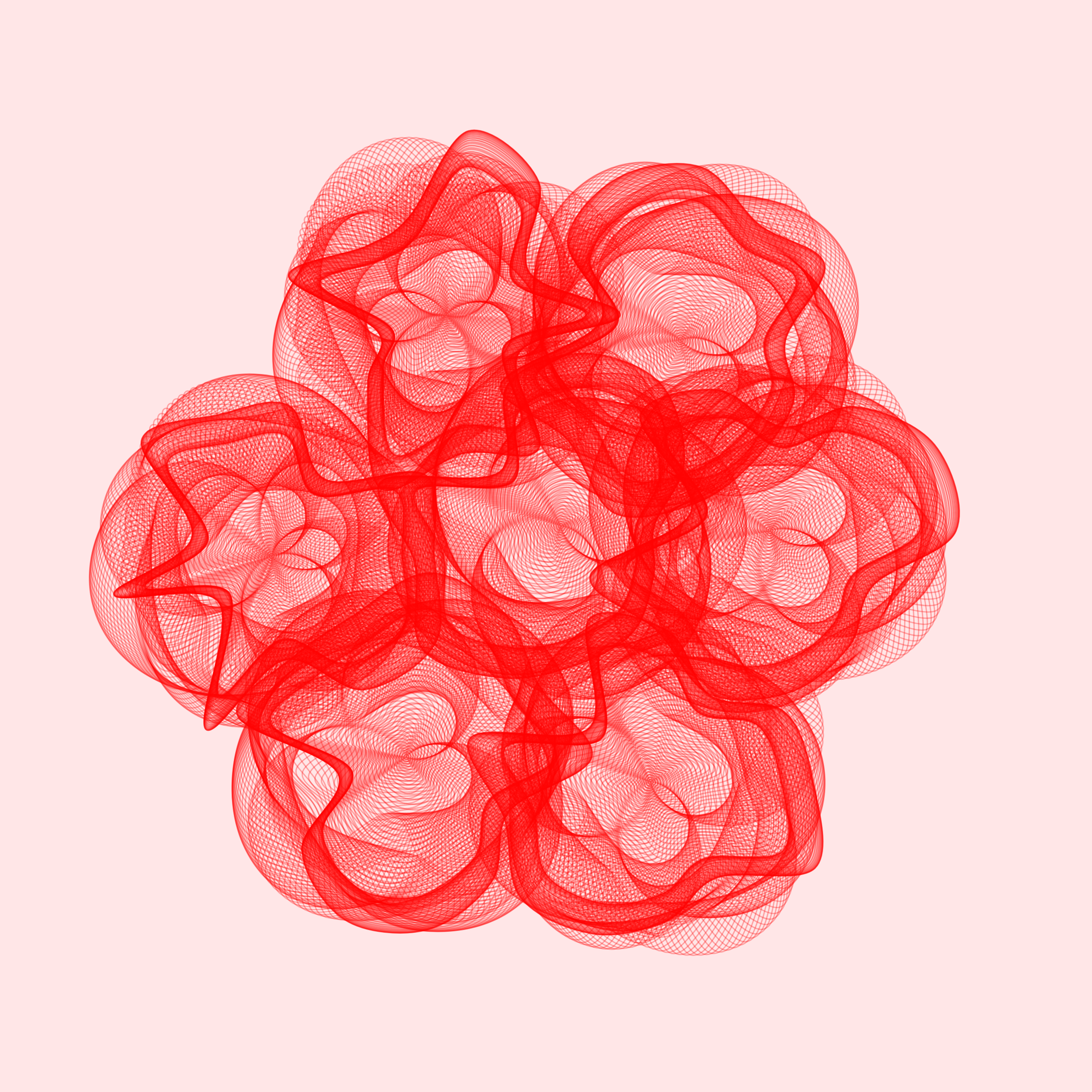 Art Blocks - Art Blocks v2 - Flowers #3053 - NFT # 116003053