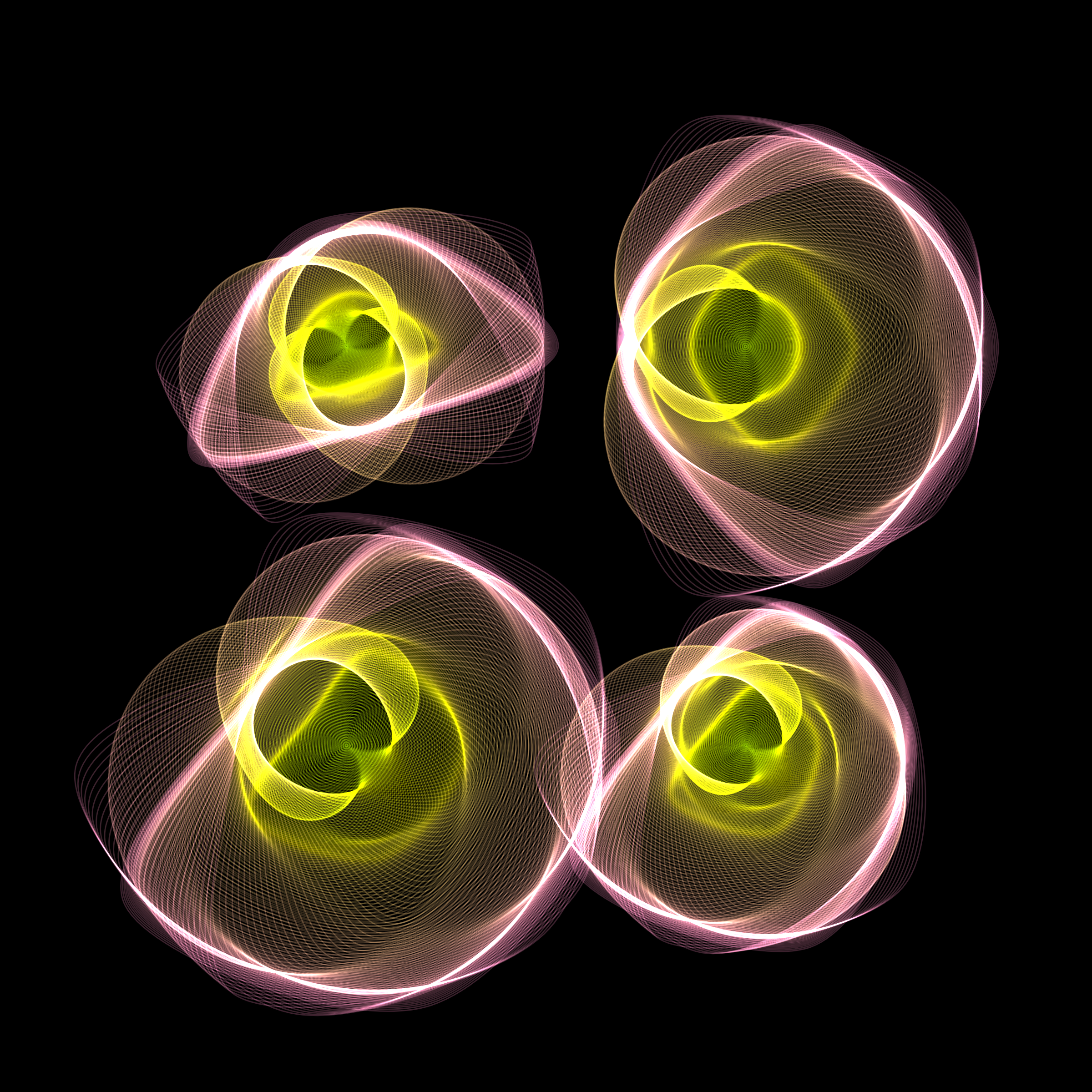 Art Blocks - Art Blocks v2 - Flowers #3055 - NFT # 116003055