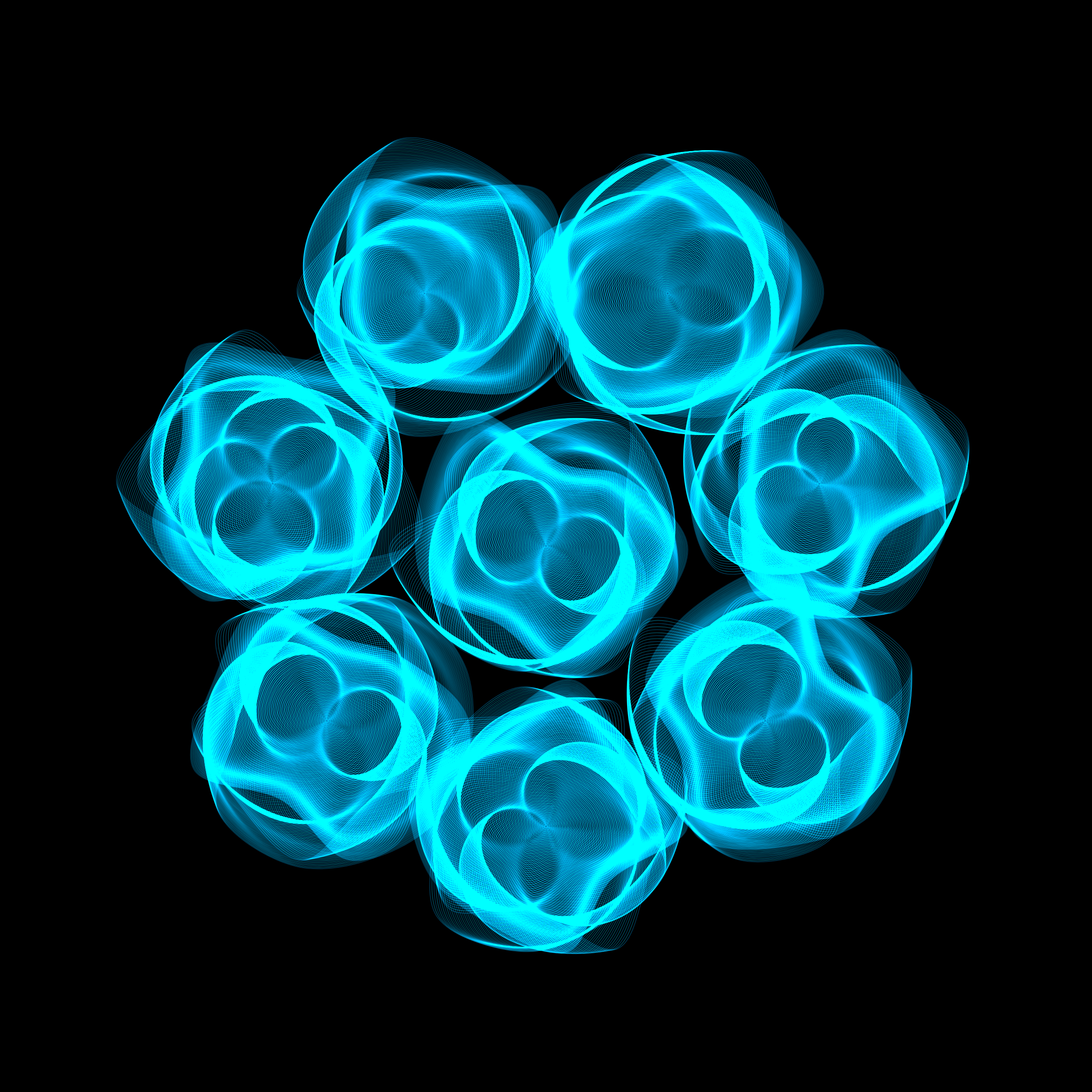 Art Blocks - Art Blocks v2 - Flowers #3059 - NFT # 116003059