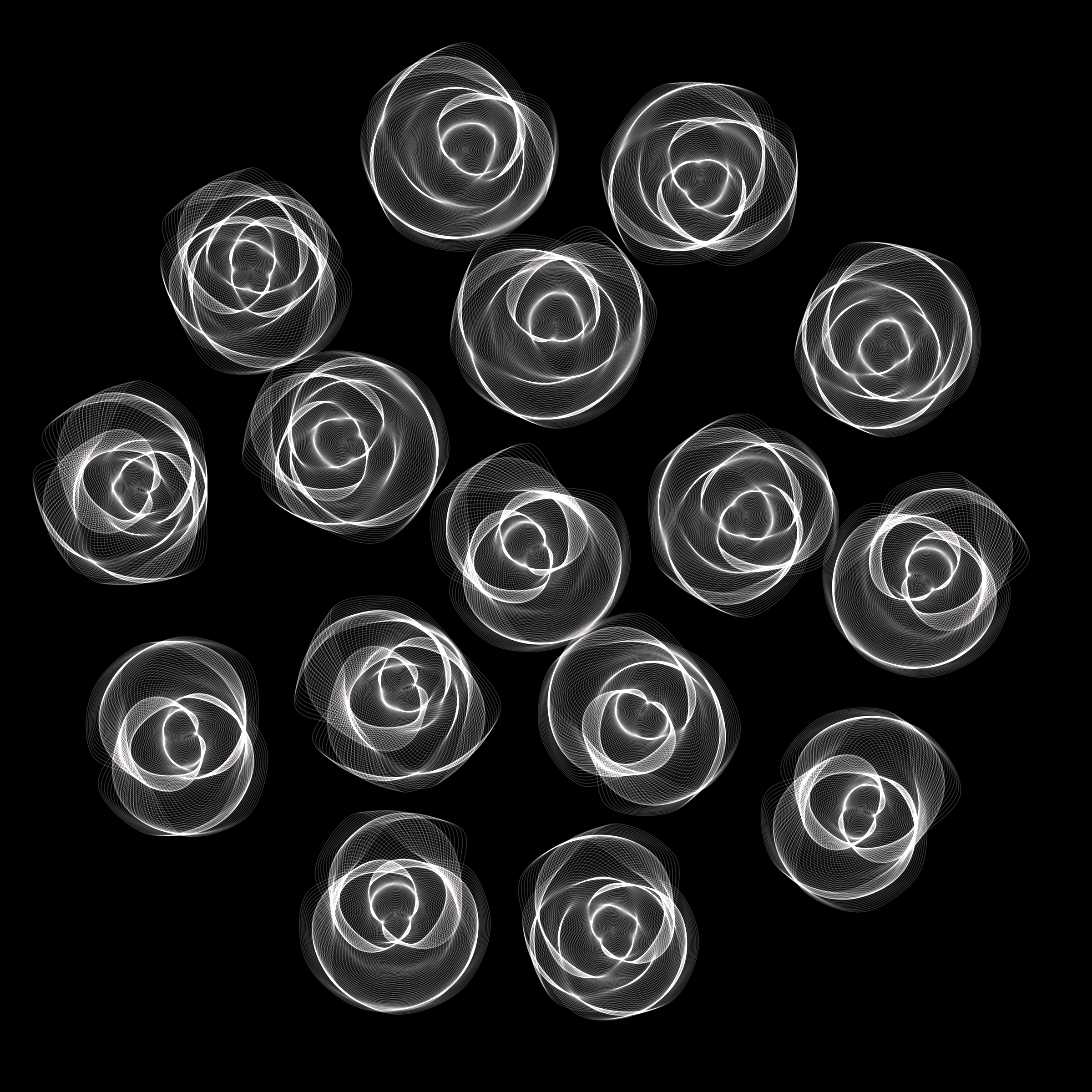 Art Blocks - Art Blocks v2 - Flowers #3061 - NFT # 116003061