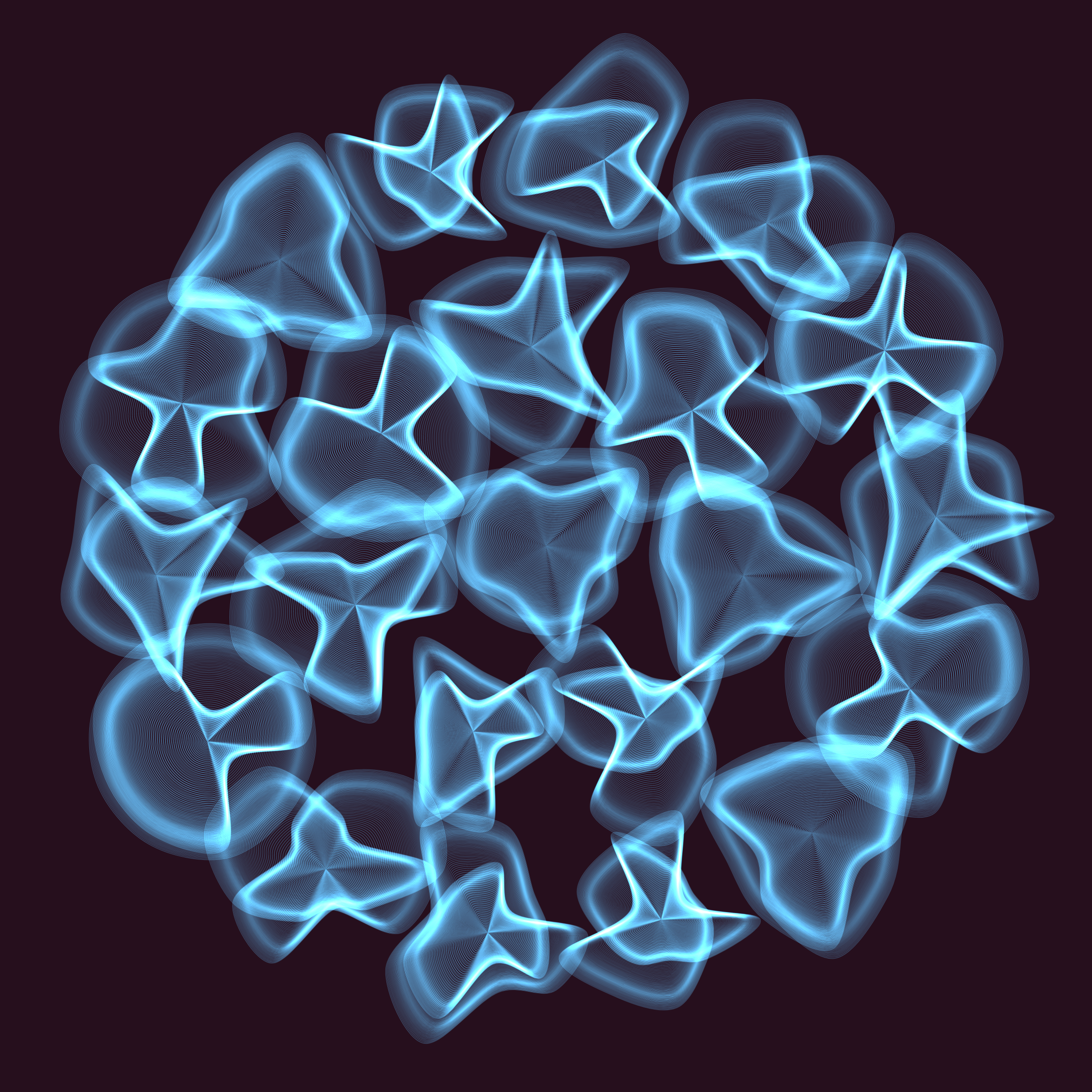 Art Blocks - Art Blocks v2 - Flowers #3062 - NFT # 116003062