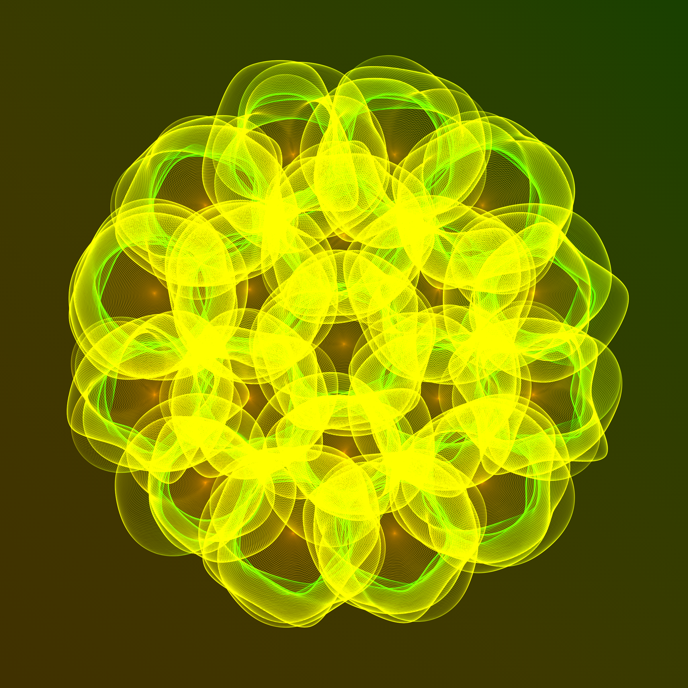 Art Blocks - Art Blocks v2 - Flowers #3063 - NFT # 116003063