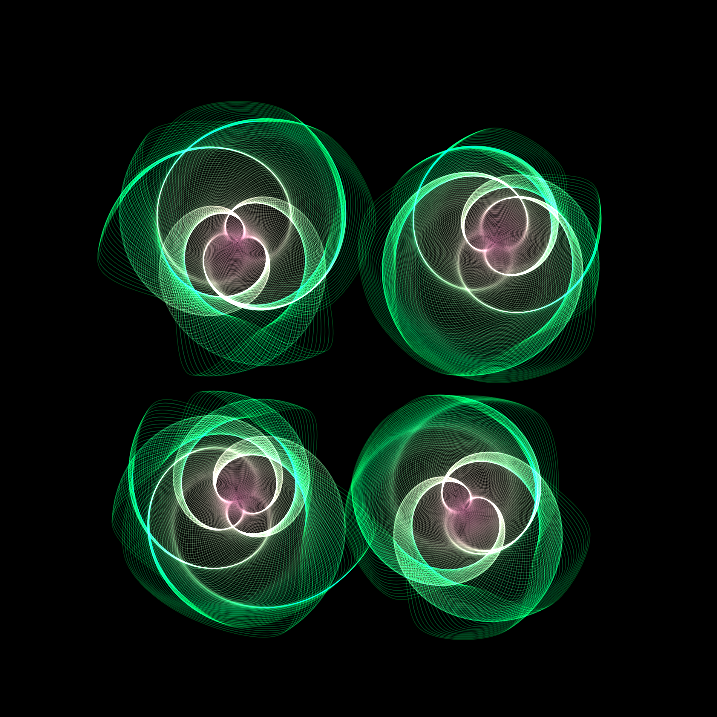 Art Blocks - Art Blocks v2 - Flowers #3065 - NFT # 116003065